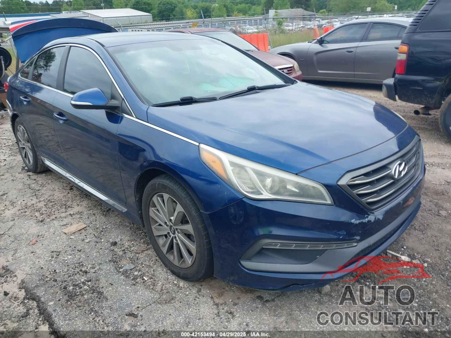 HYUNDAI SONATA 2016 - 5NPE34AF9GH262040