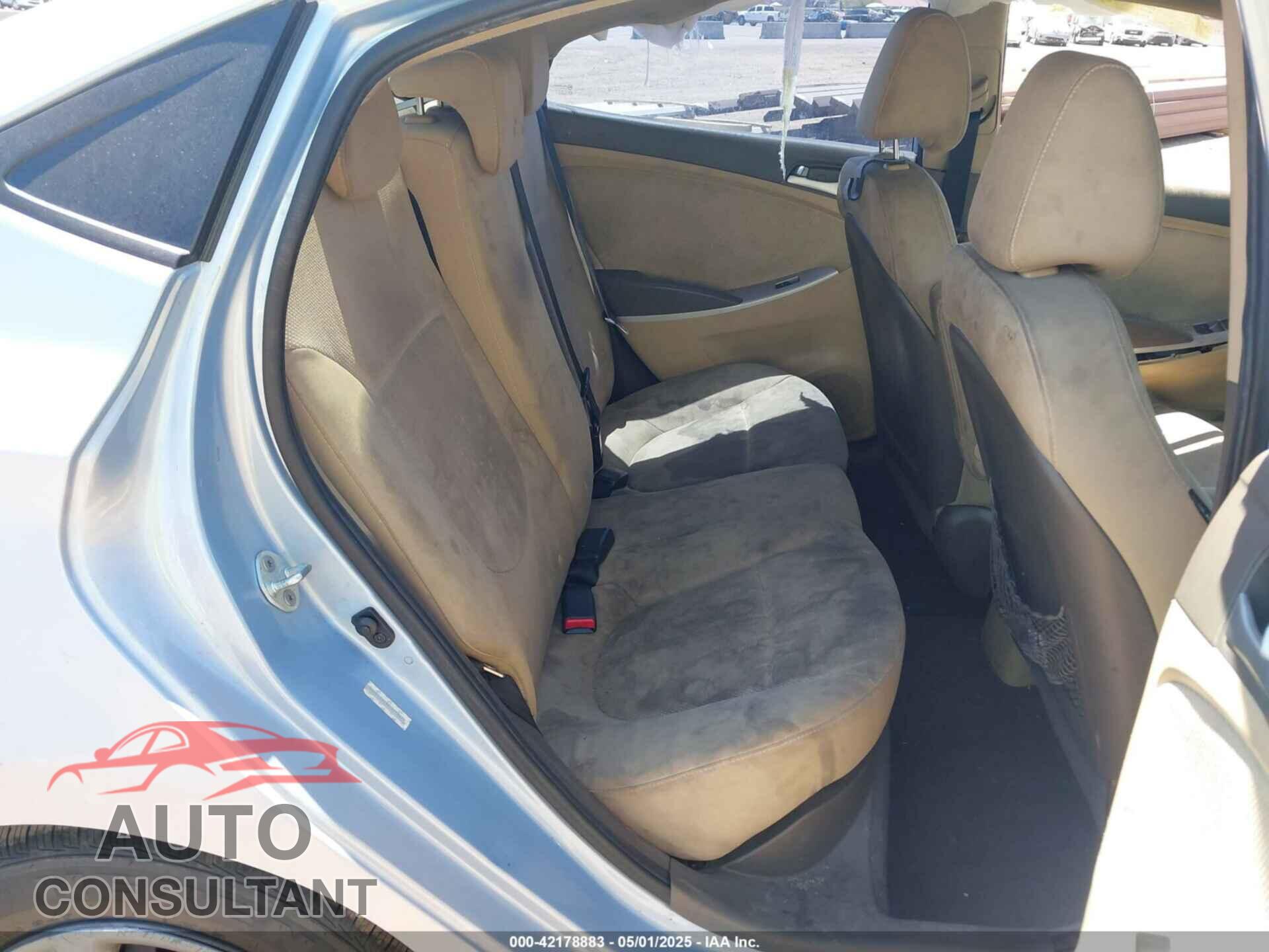 HYUNDAI ACCENT 2013 - KMHCT4AE9DU329845