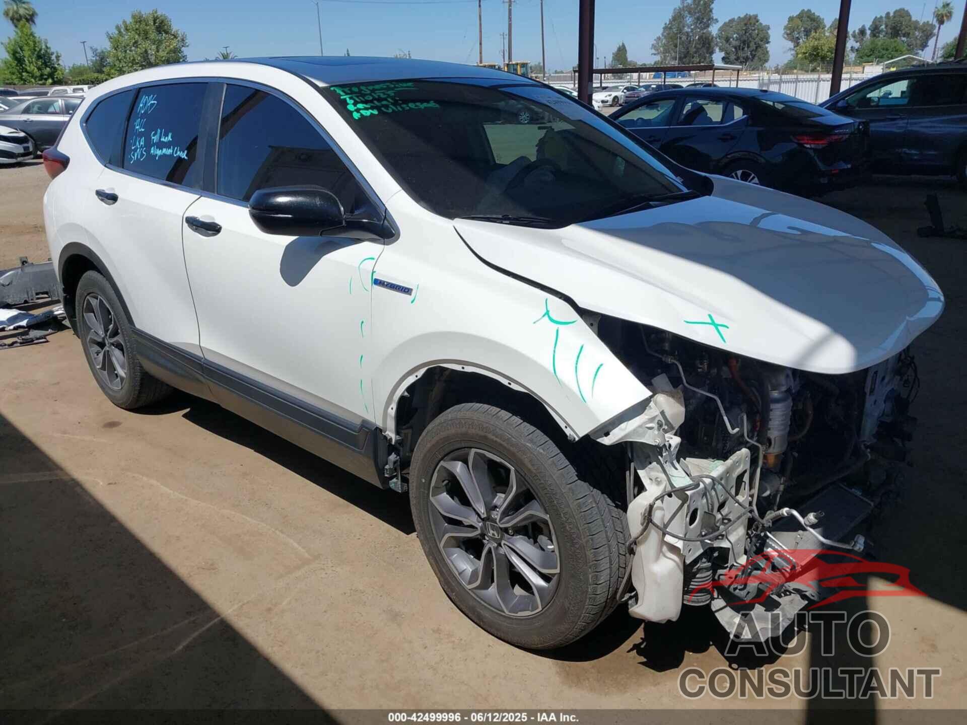 HONDA CR-V HYBRID 2022 - 5J6RT6H86NL028901