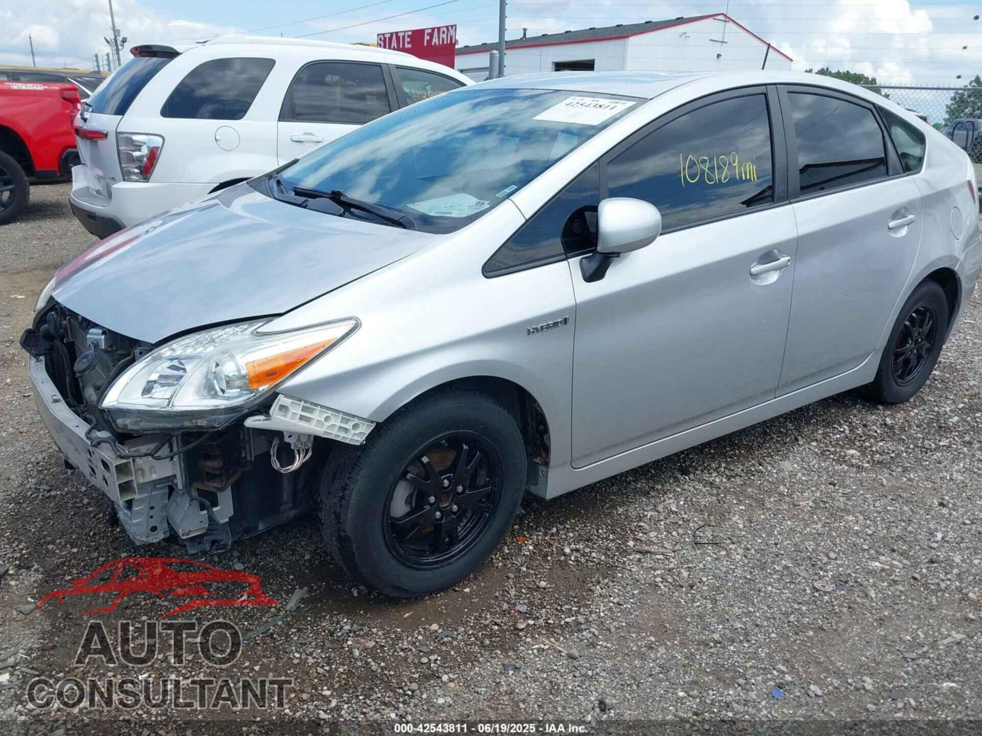 TOYOTA PRIUS 2014 - JTDKN3DU3E0368625
