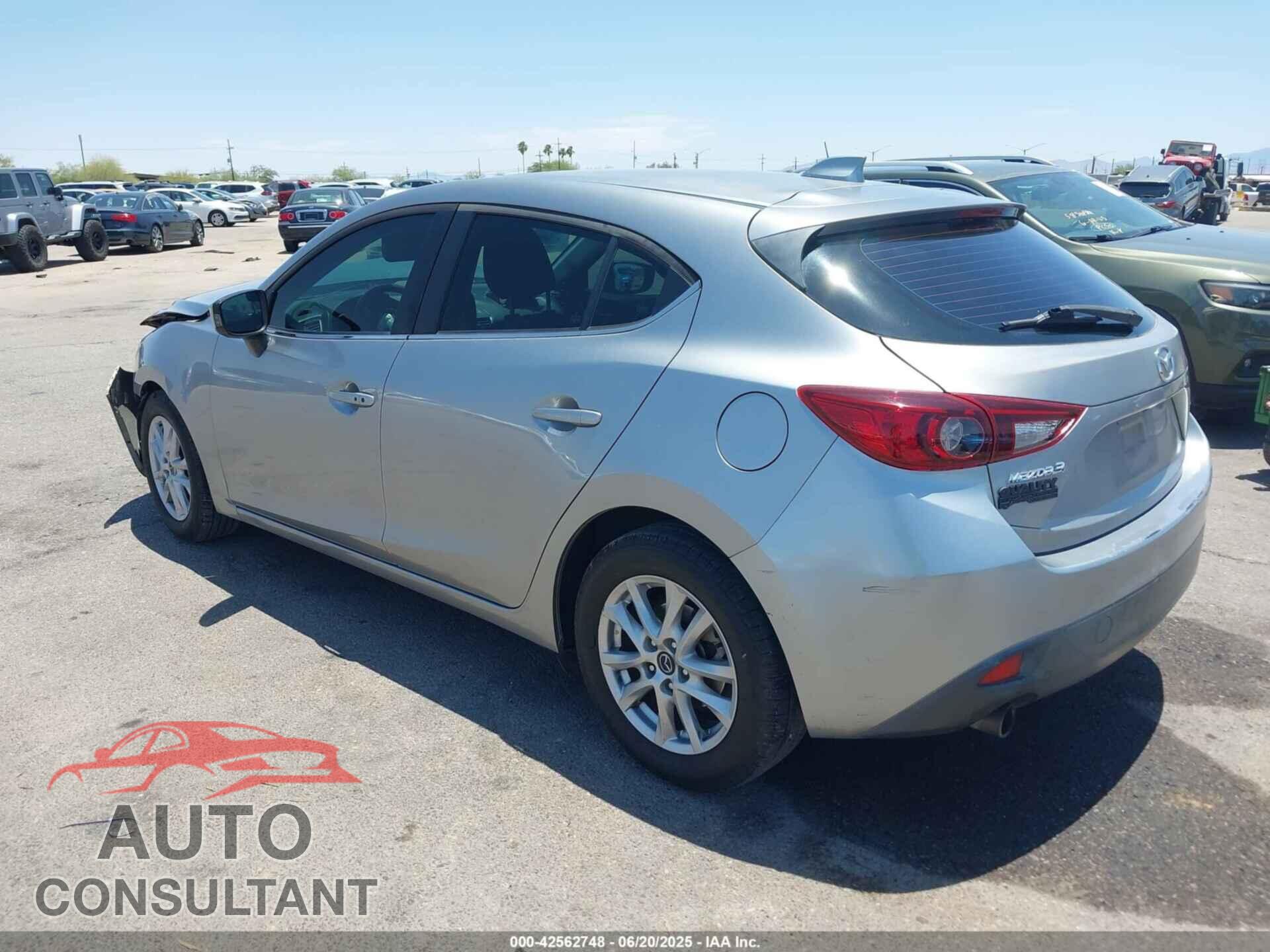 MAZDA MAZDA3 2014 - JM1BM1M74E1202917