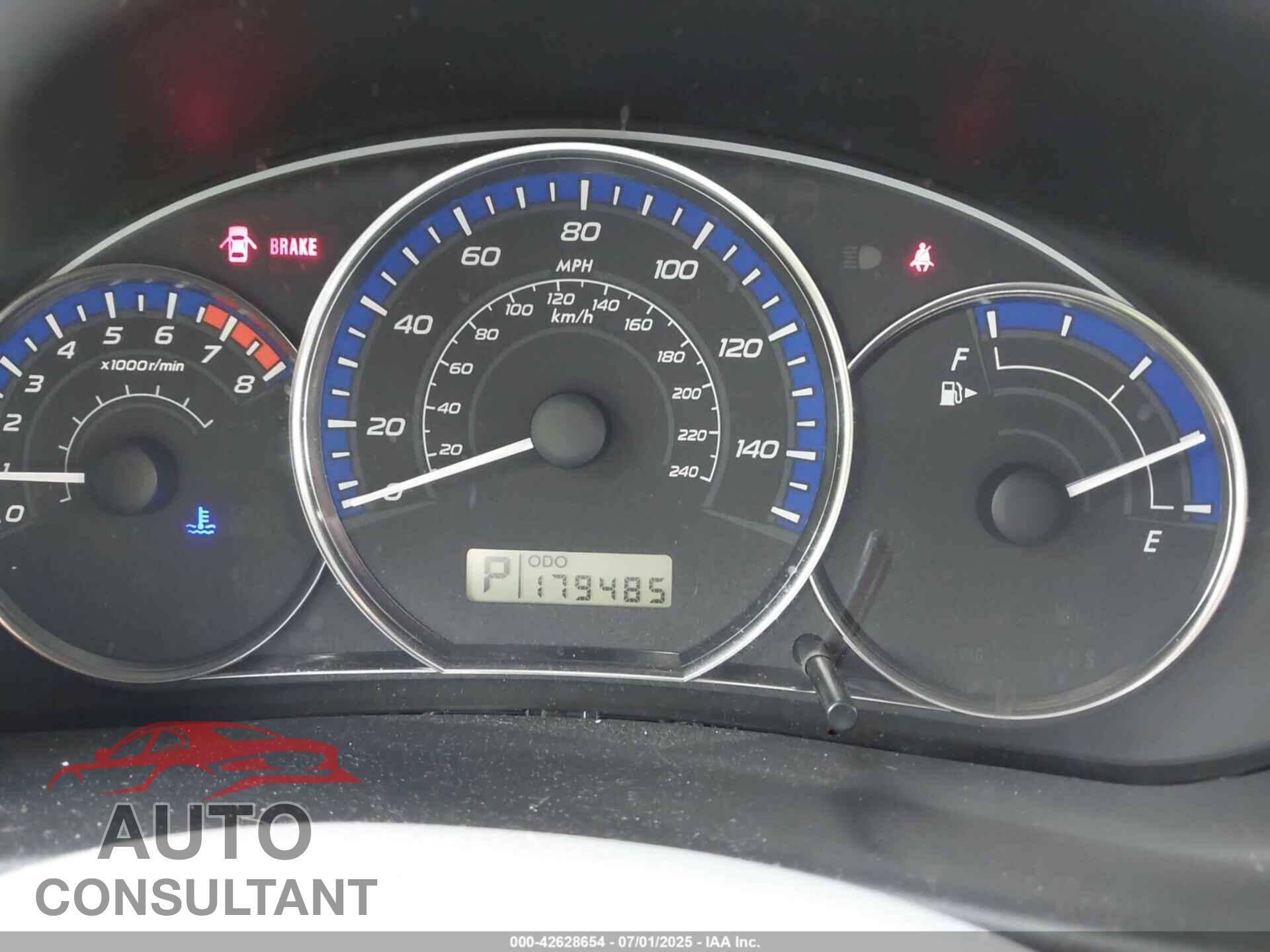SUBARU FORESTER 2010 - JF2SH6FC7AH906009