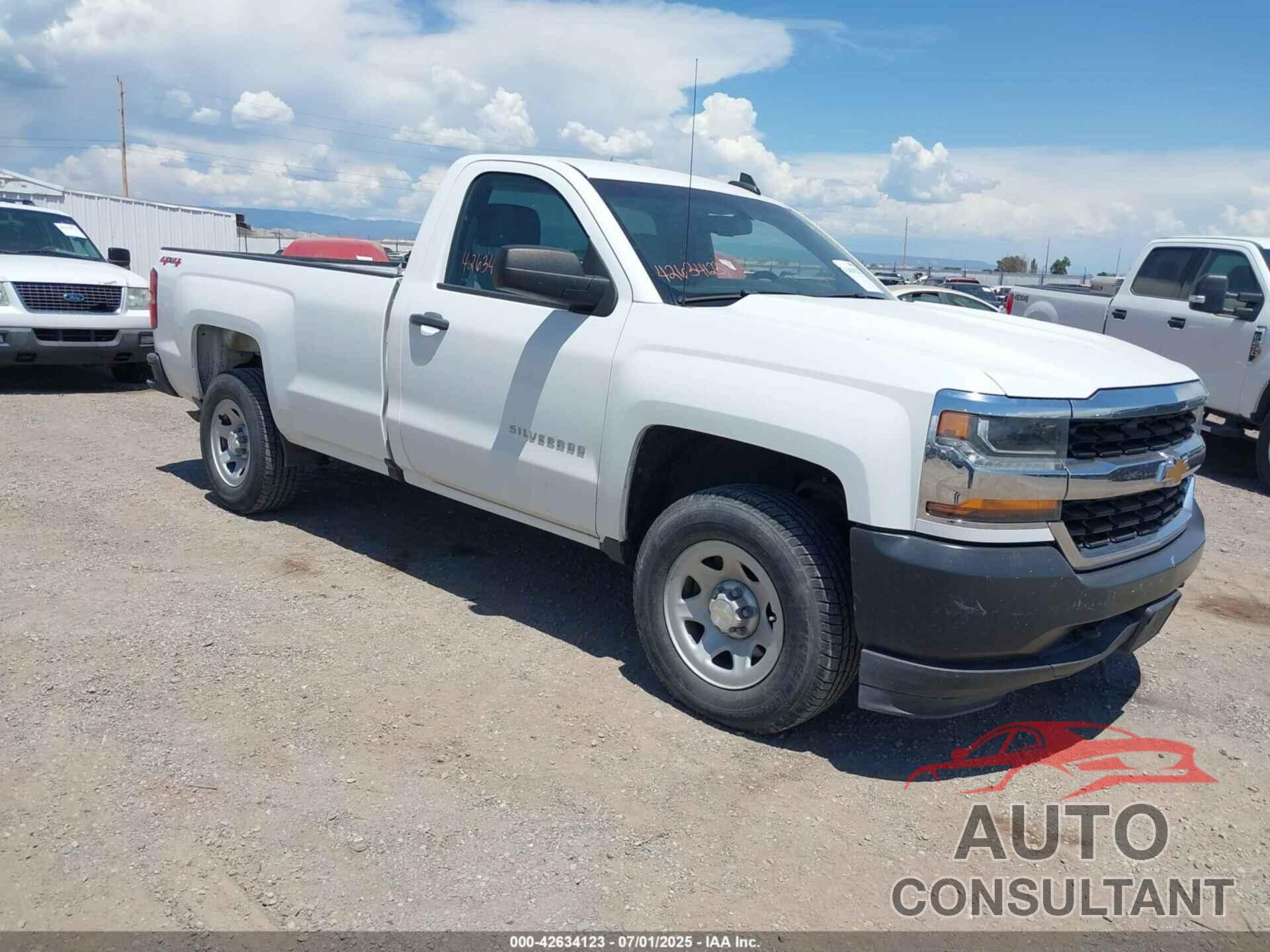 CHEVROLET SILVERADO 1500 2017 - 1GCNKNEC0HZ185044