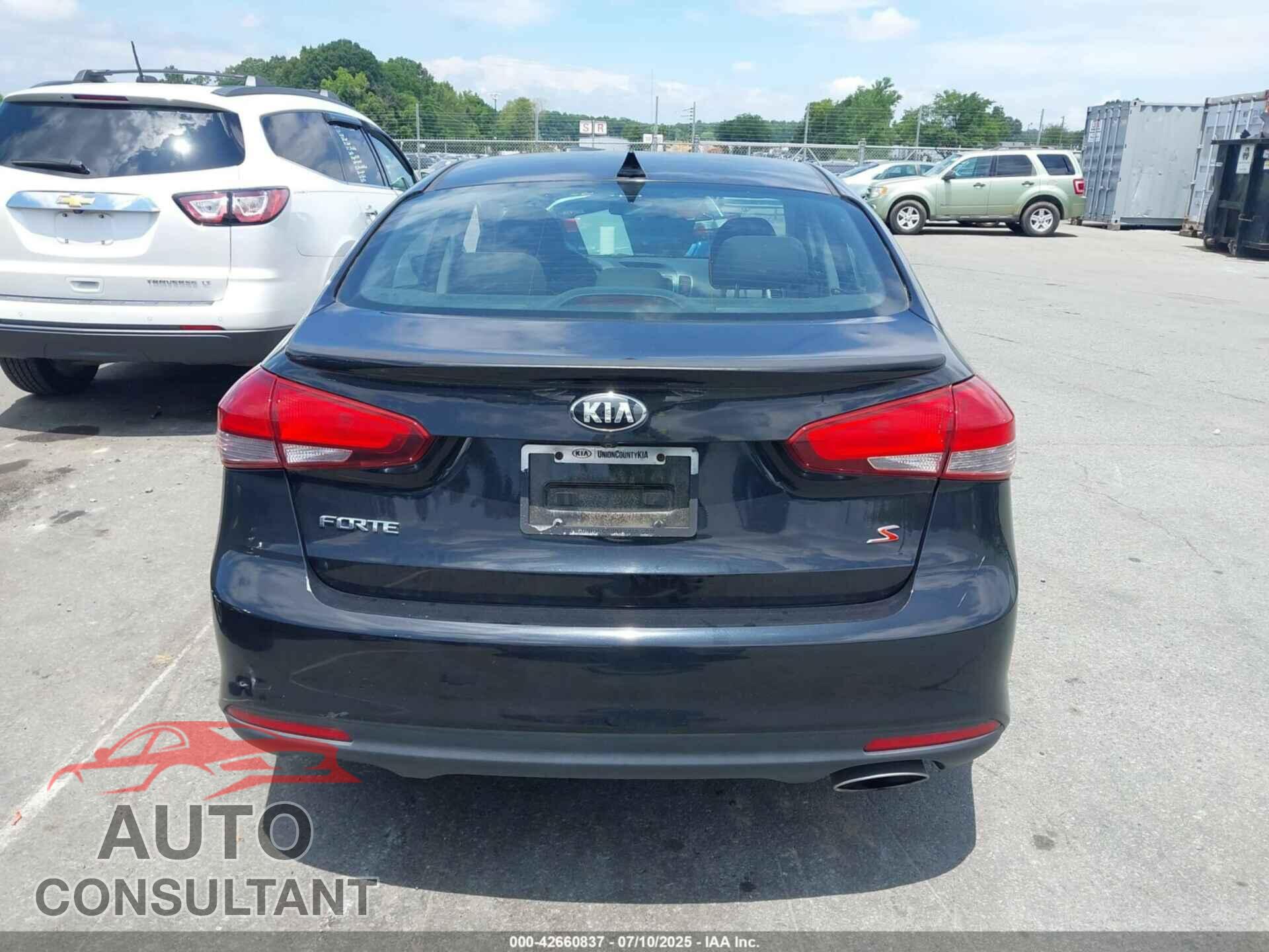 KIA FORTE 2017 - 3KPFL4A79HE014499