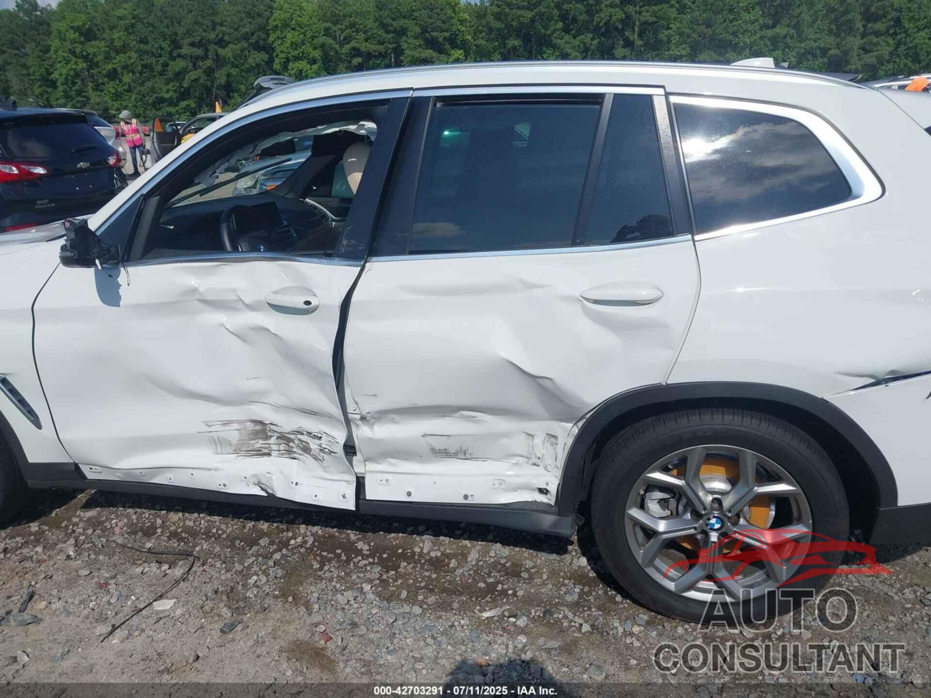 BMW X3 2022 - 5UX53DP07N9M93588