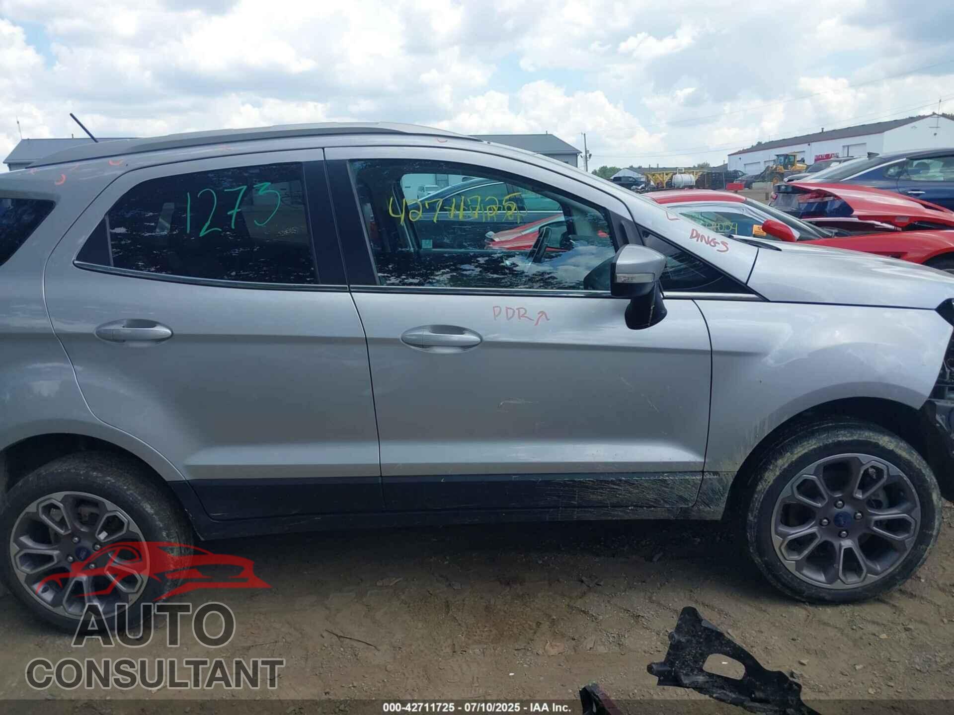FORD ECOSPORT 2021 - MAJ6S3KL5MC403107