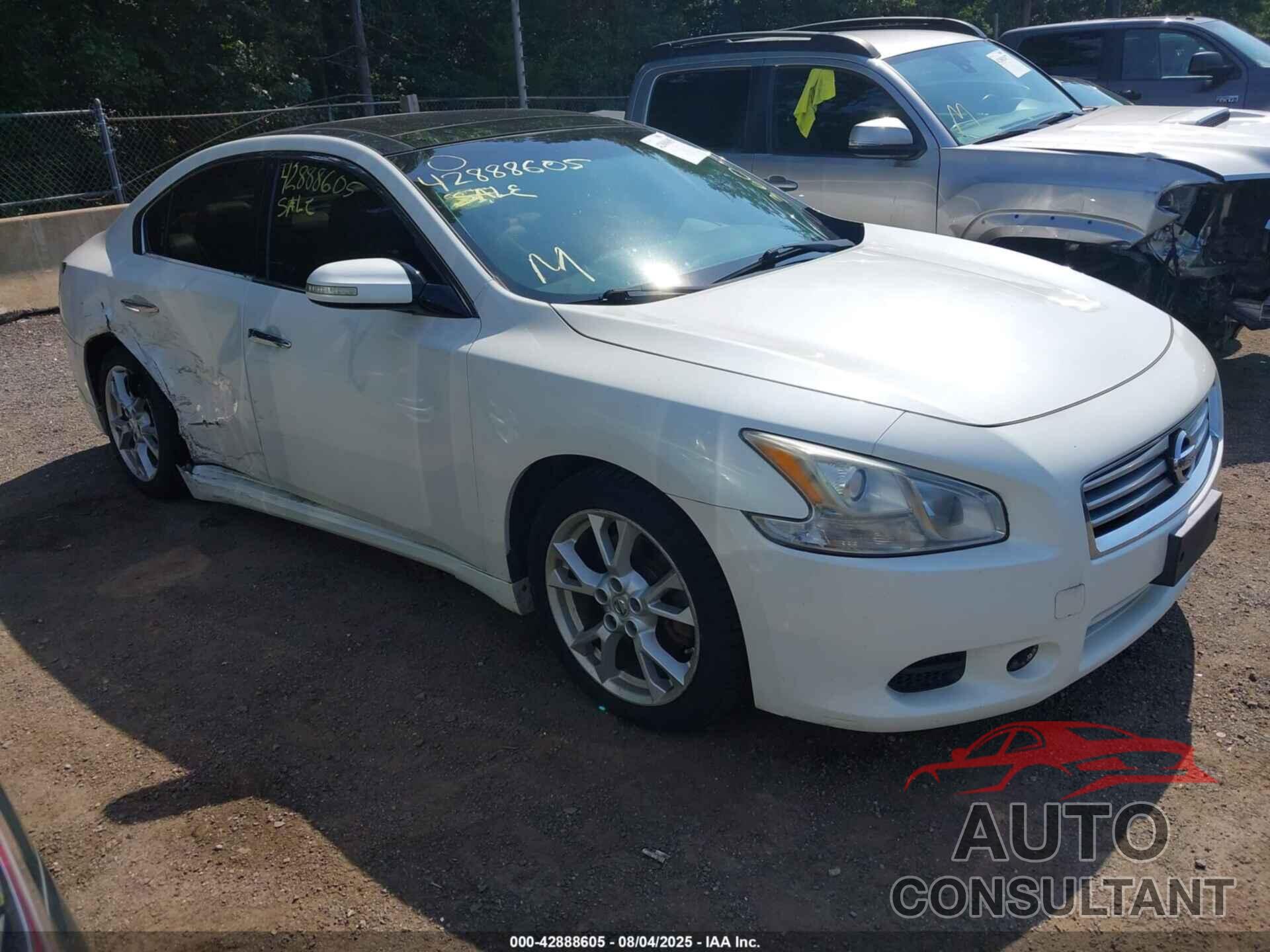 NISSAN MAXIMA 2013 - 1N4AA5AP0DC848108