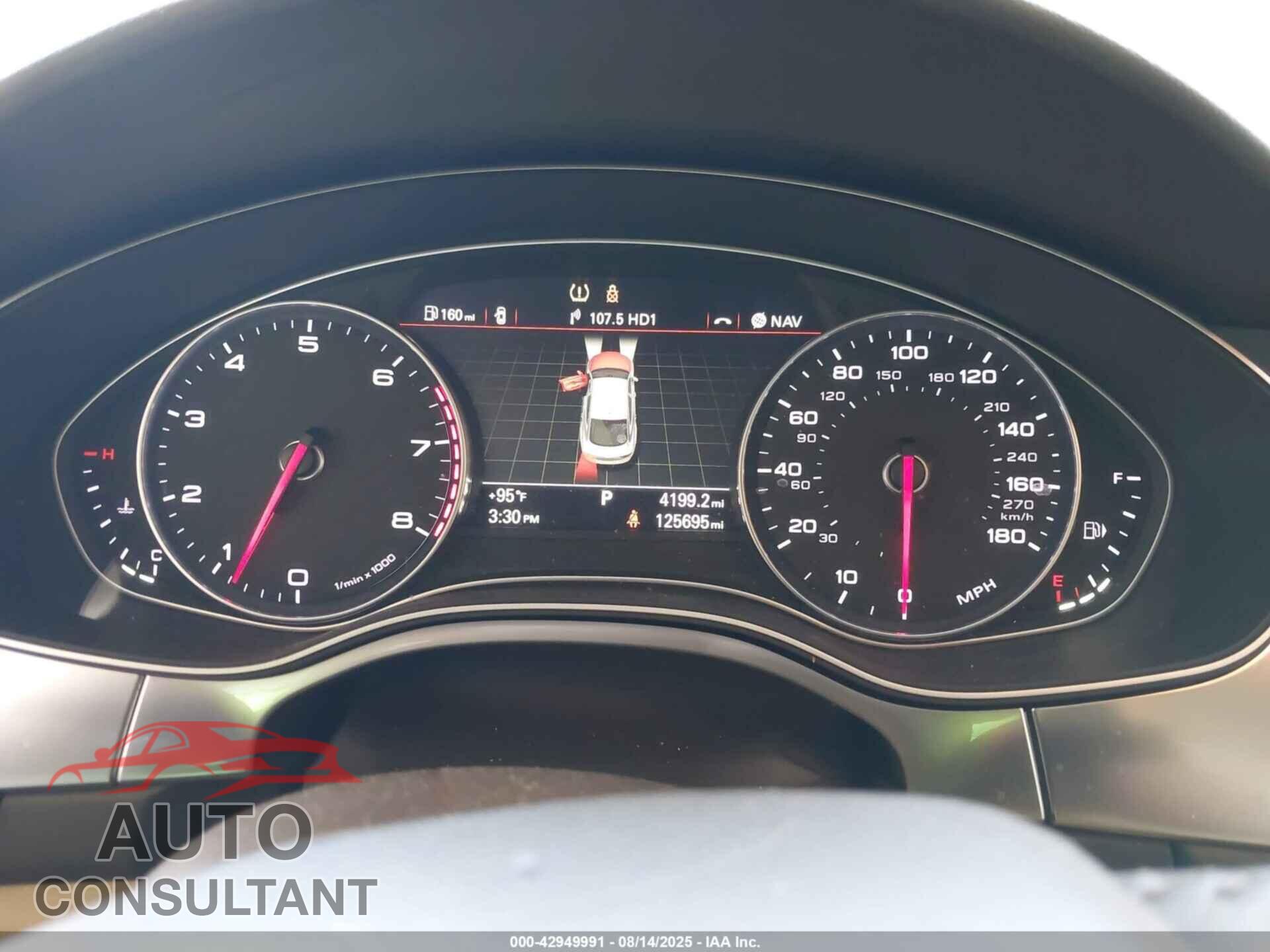 AUDI A7 2013 - WAUYGAFC2DN121236