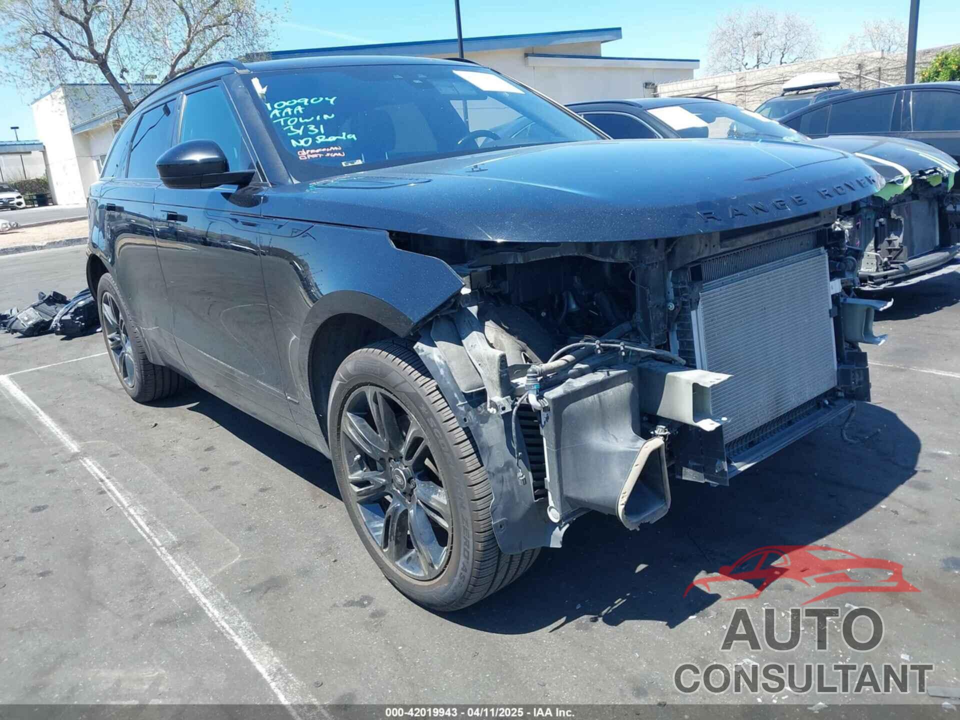 LAND ROVER RANGE ROVER VELAR 2019 - SALYL2EXXKA217654