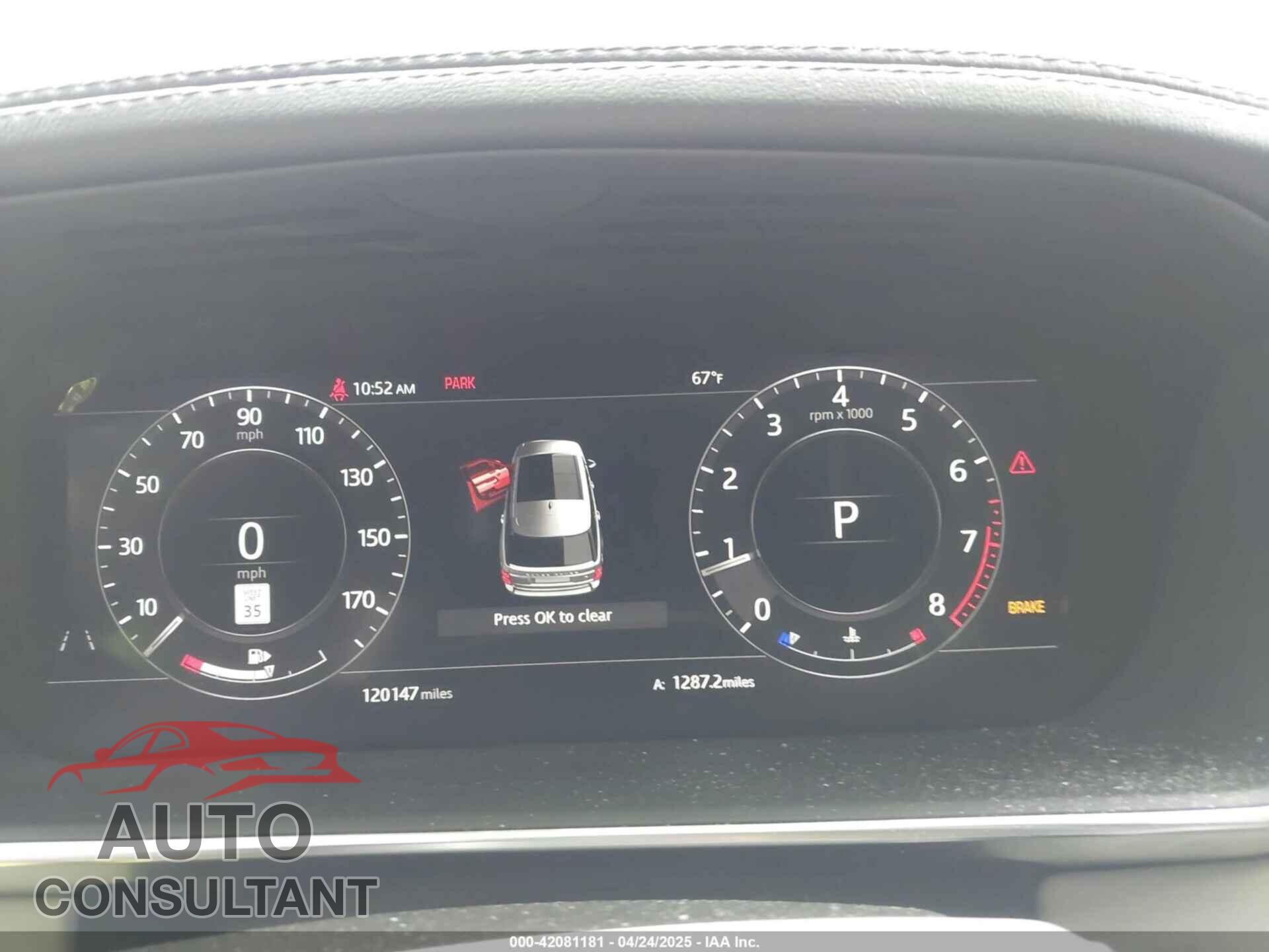 LAND ROVER RANGE ROVER 2019 - SALGS2RE5KA516721