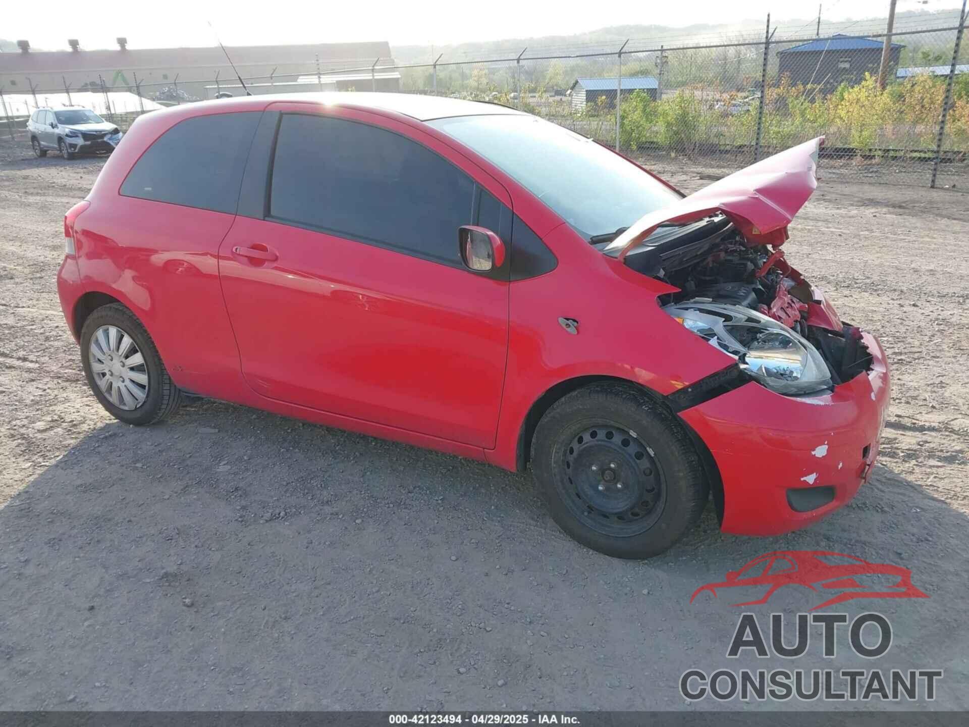 TOYOTA YARIS 2009 - JTDJT903495234216