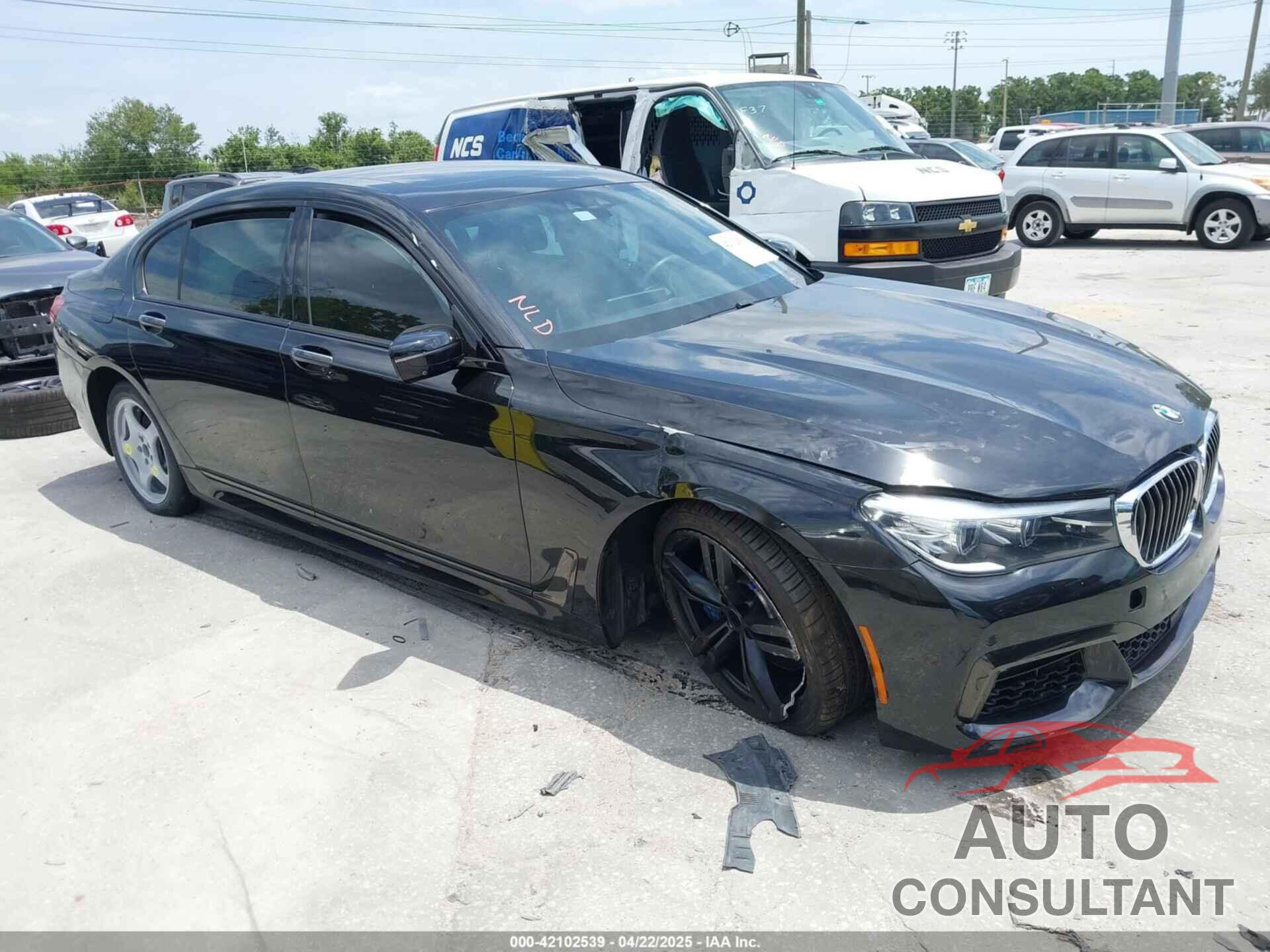 BMW 740I 2019 - WBA7E2C59KB454335