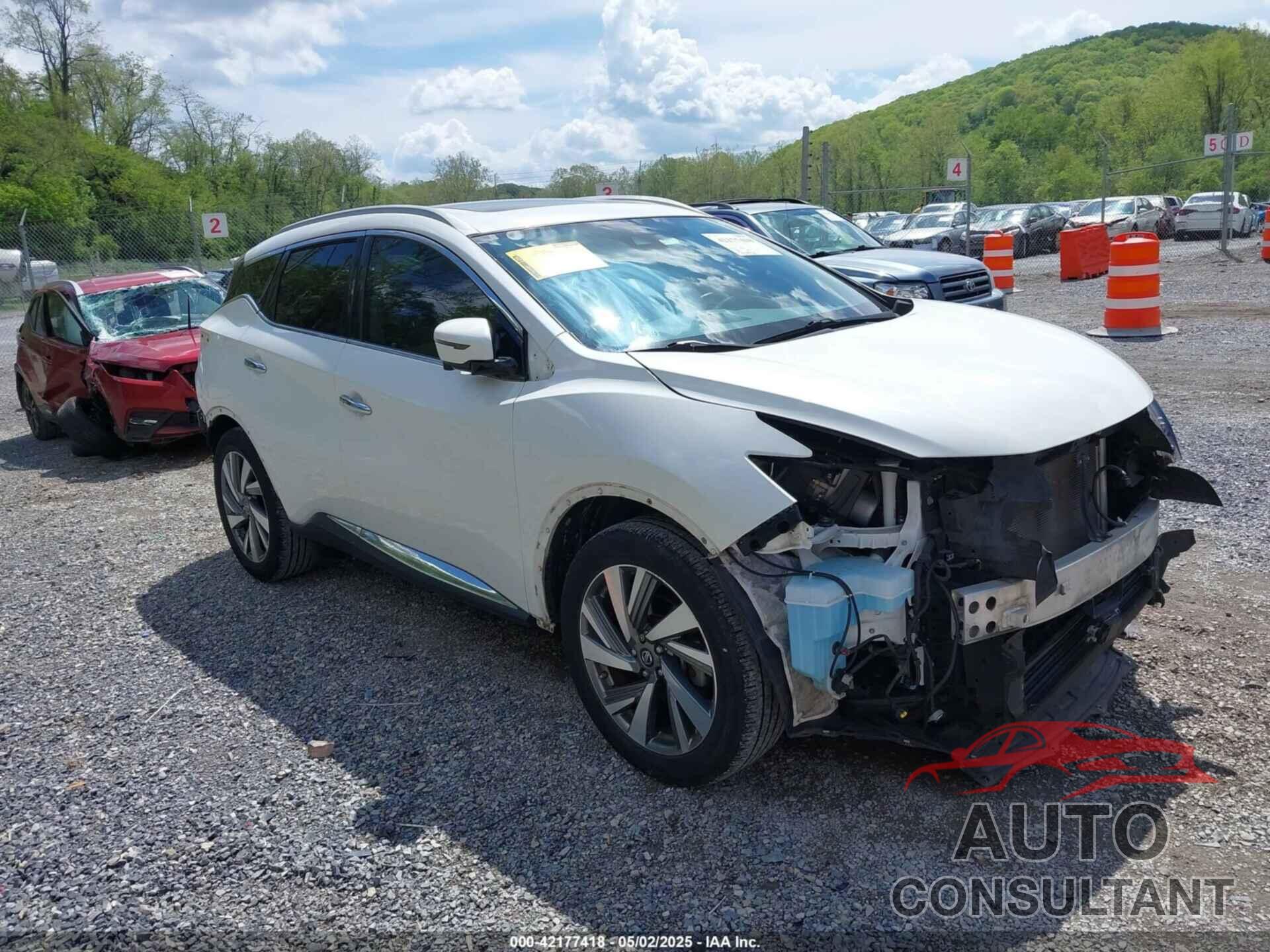 NISSAN MURANO 2019 - 5N1AZ2MJ8KN118498