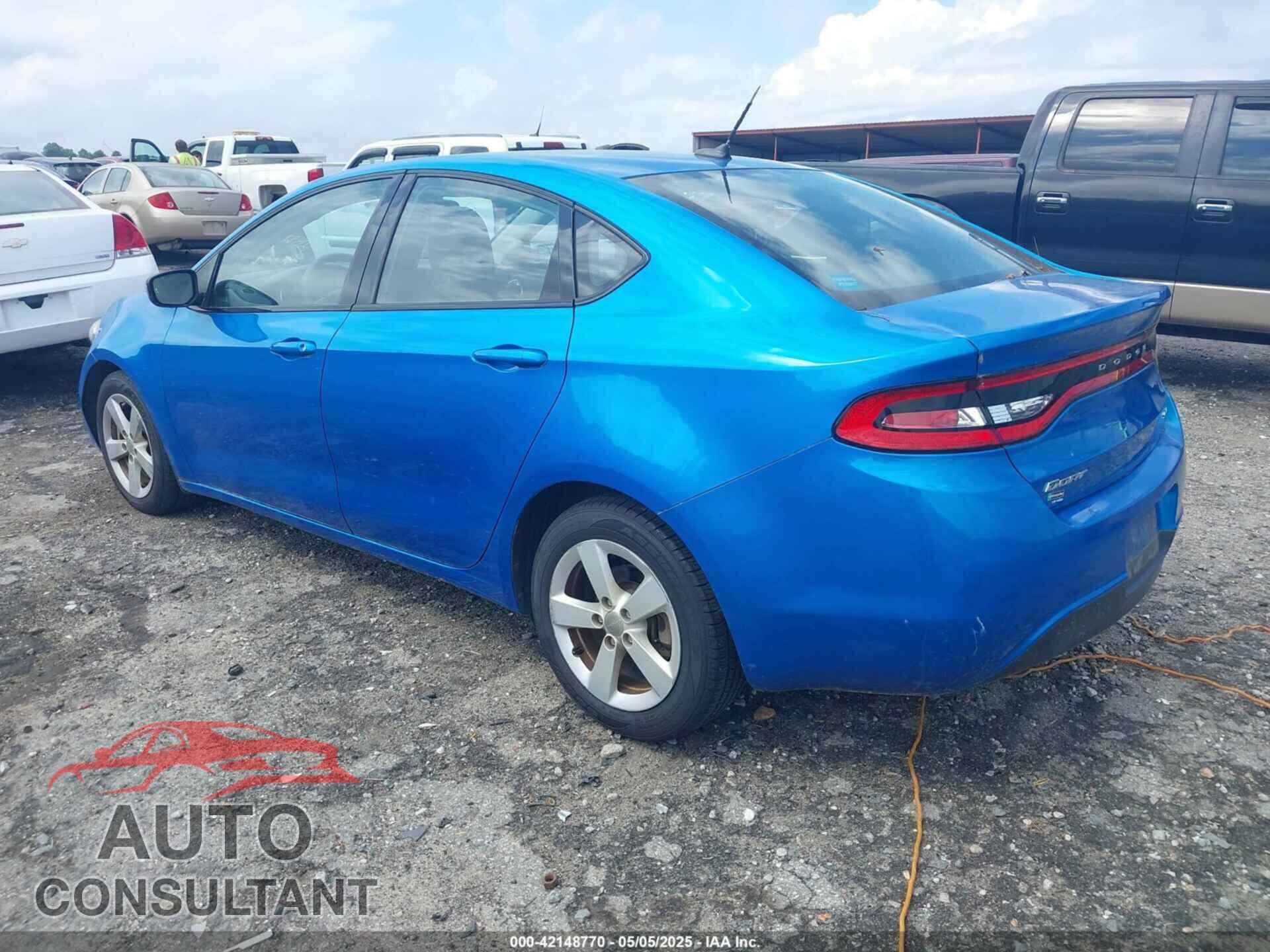 DODGE DART 2015 - 1C3CDFBB2FD420741