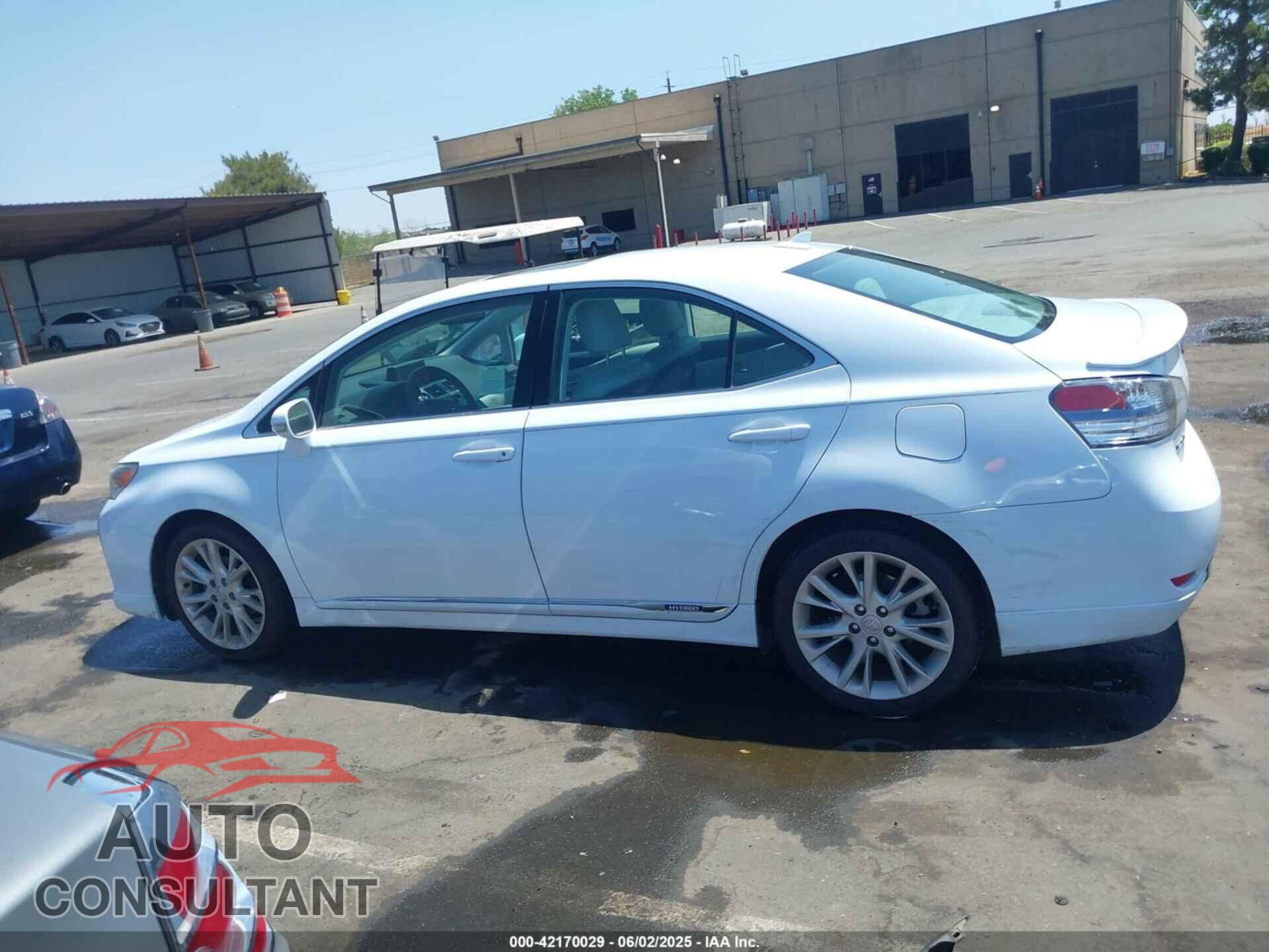 LEXUS HS 250H 2010 - JTHBB1BA8A2016935
