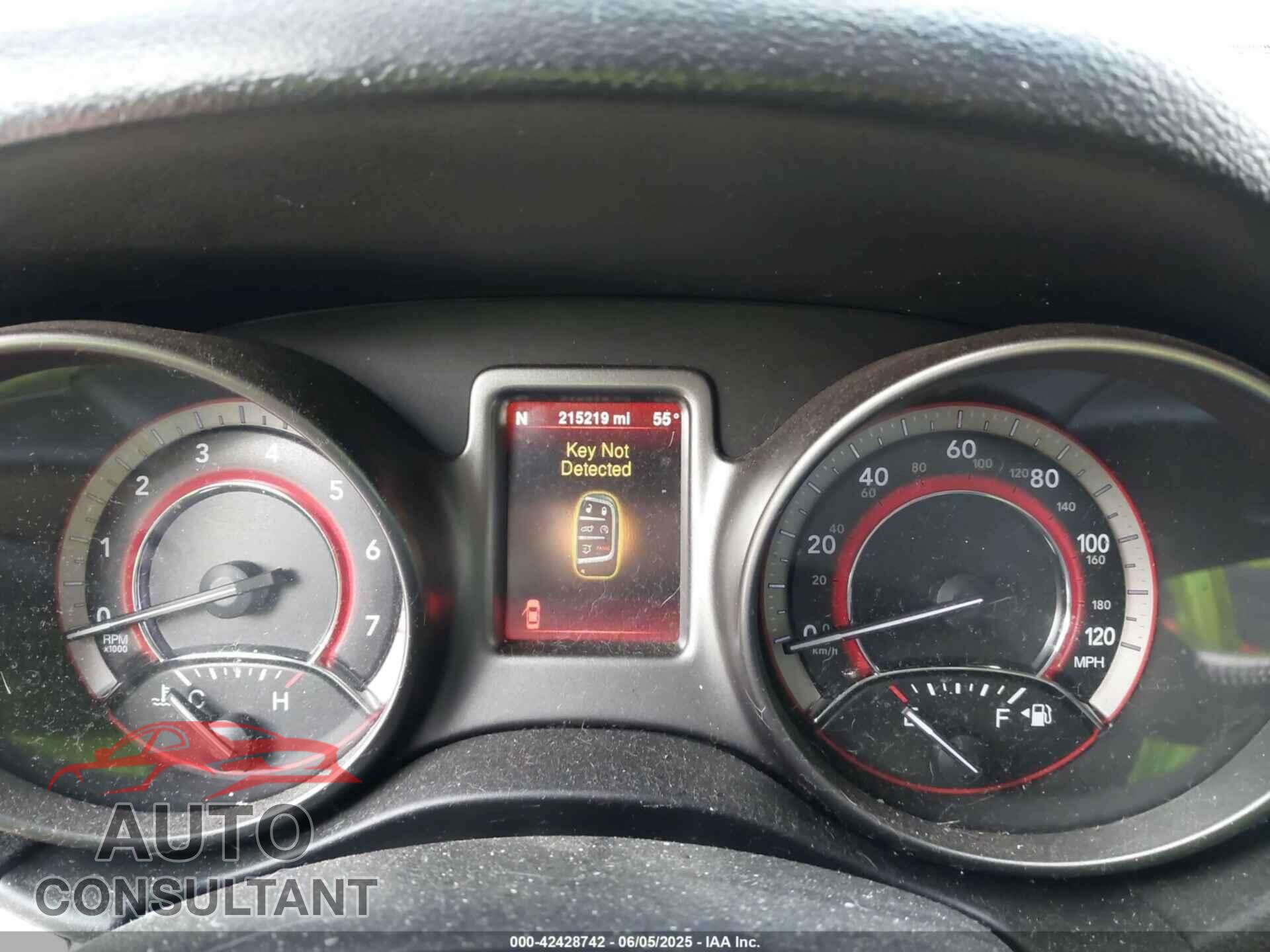 DODGE JOURNEY 2015 - 3C4PDDGG6FT740760
