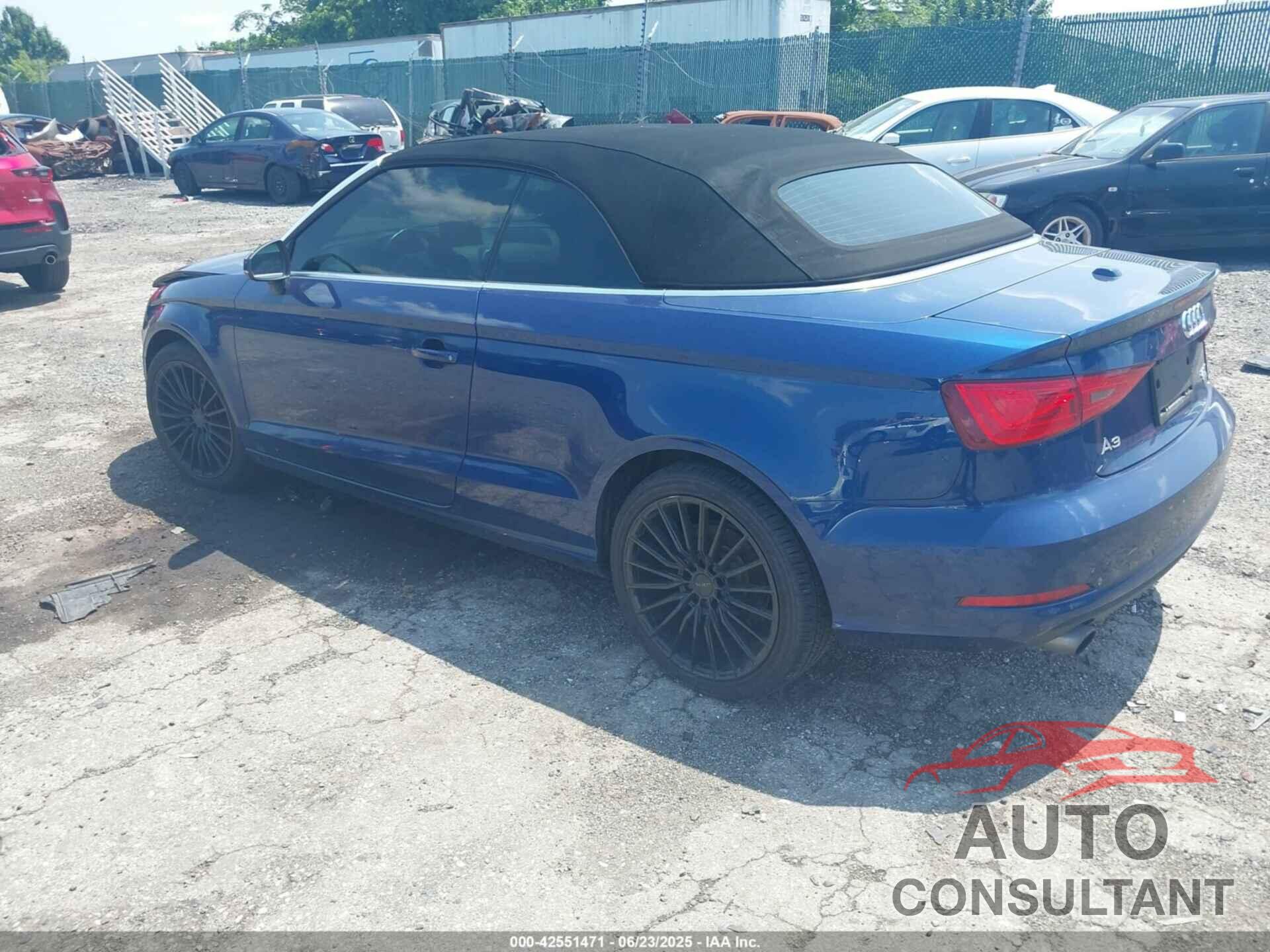 AUDI A3 2016 - WAU38LFFXG1013634