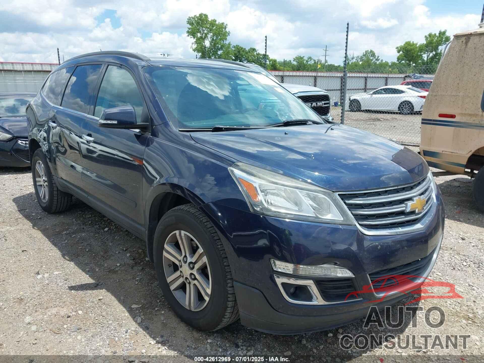 CHEVROLET TRAVERSE 2015 - 1GNKRHKD7FJ212062