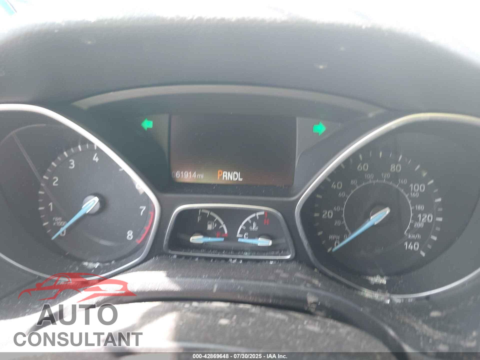 FORD FOCUS 2015 - 1FADP3F21FL386027