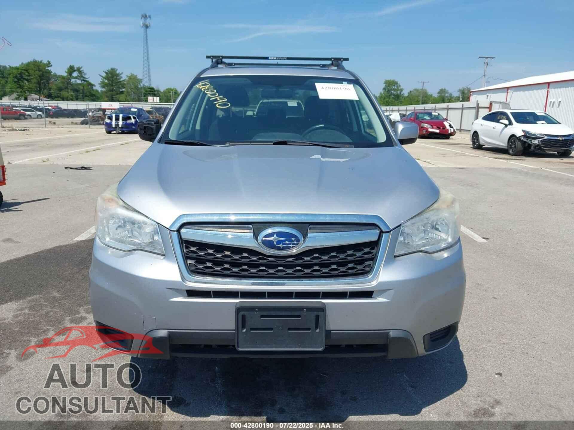 SUBARU FORESTER 2015 - JF2SJADC2FH559593