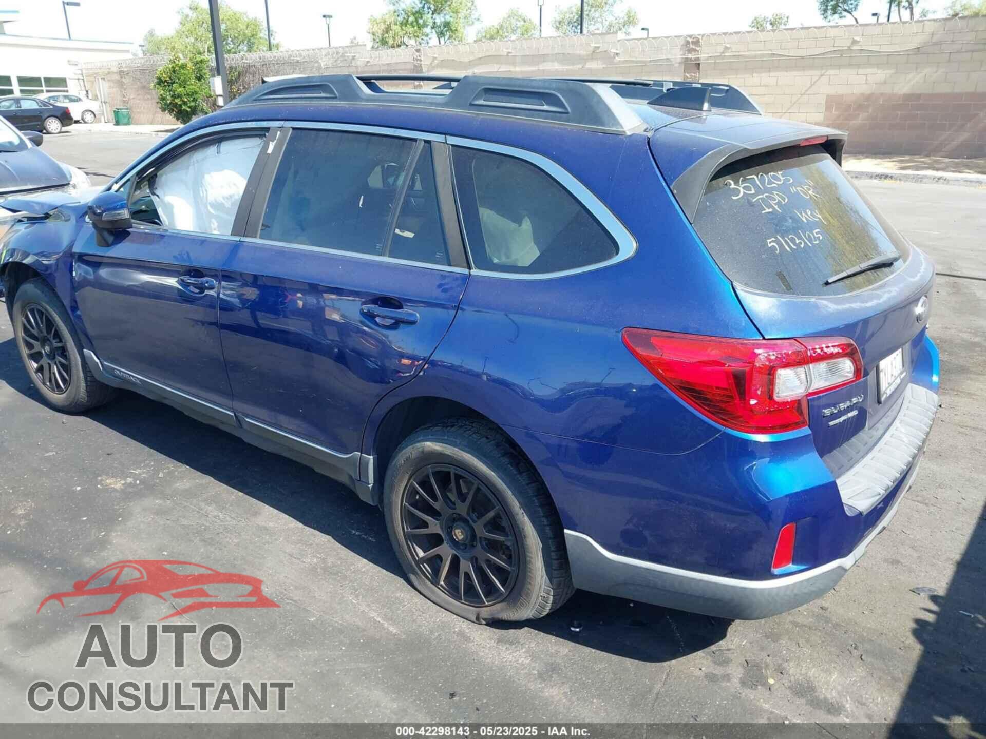 SUBARU OUTBACK 2017 - 4S4BSAFC8H3375845