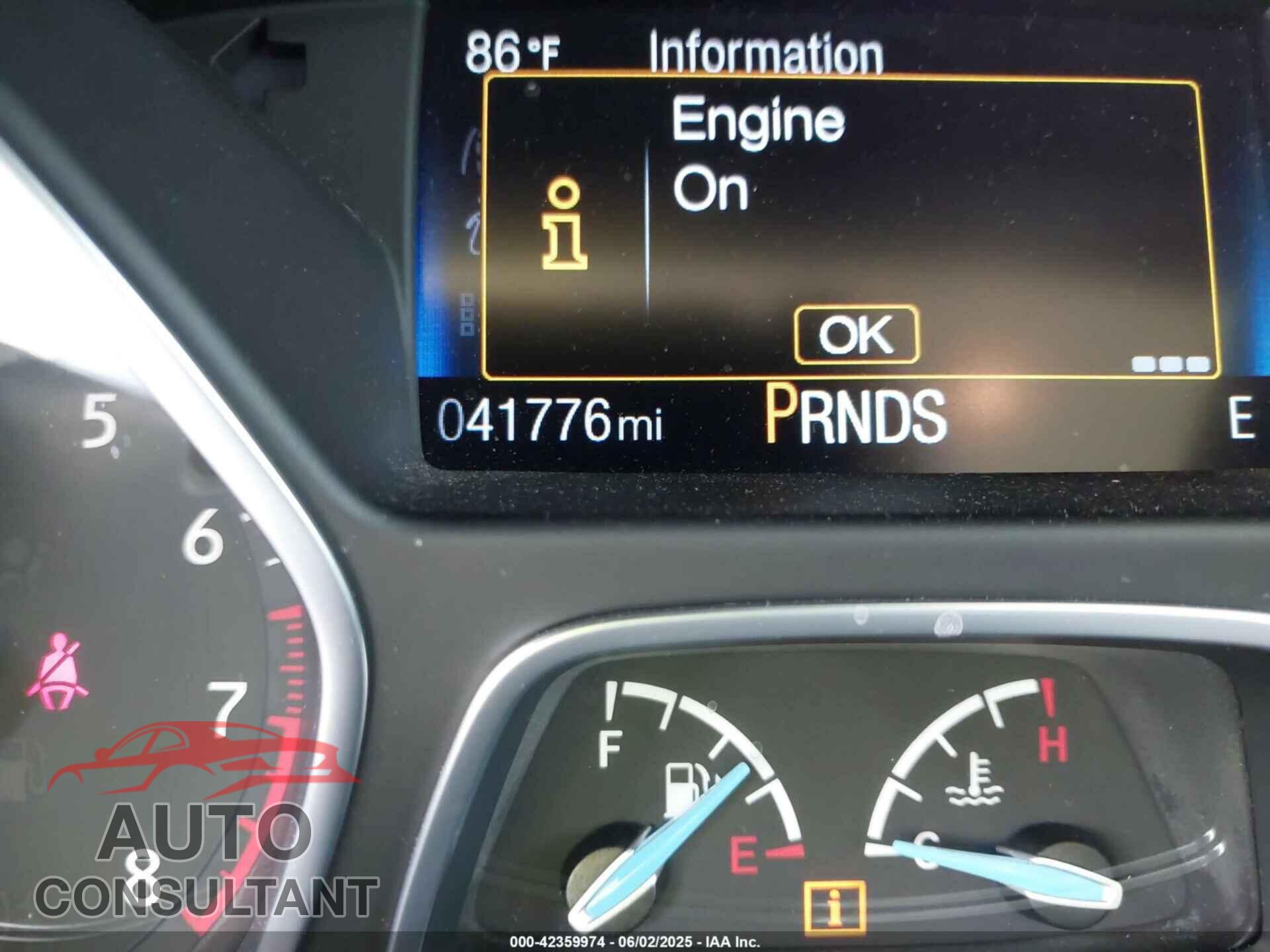 FORD FOCUS 2018 - 1FADP3FE7JL211008