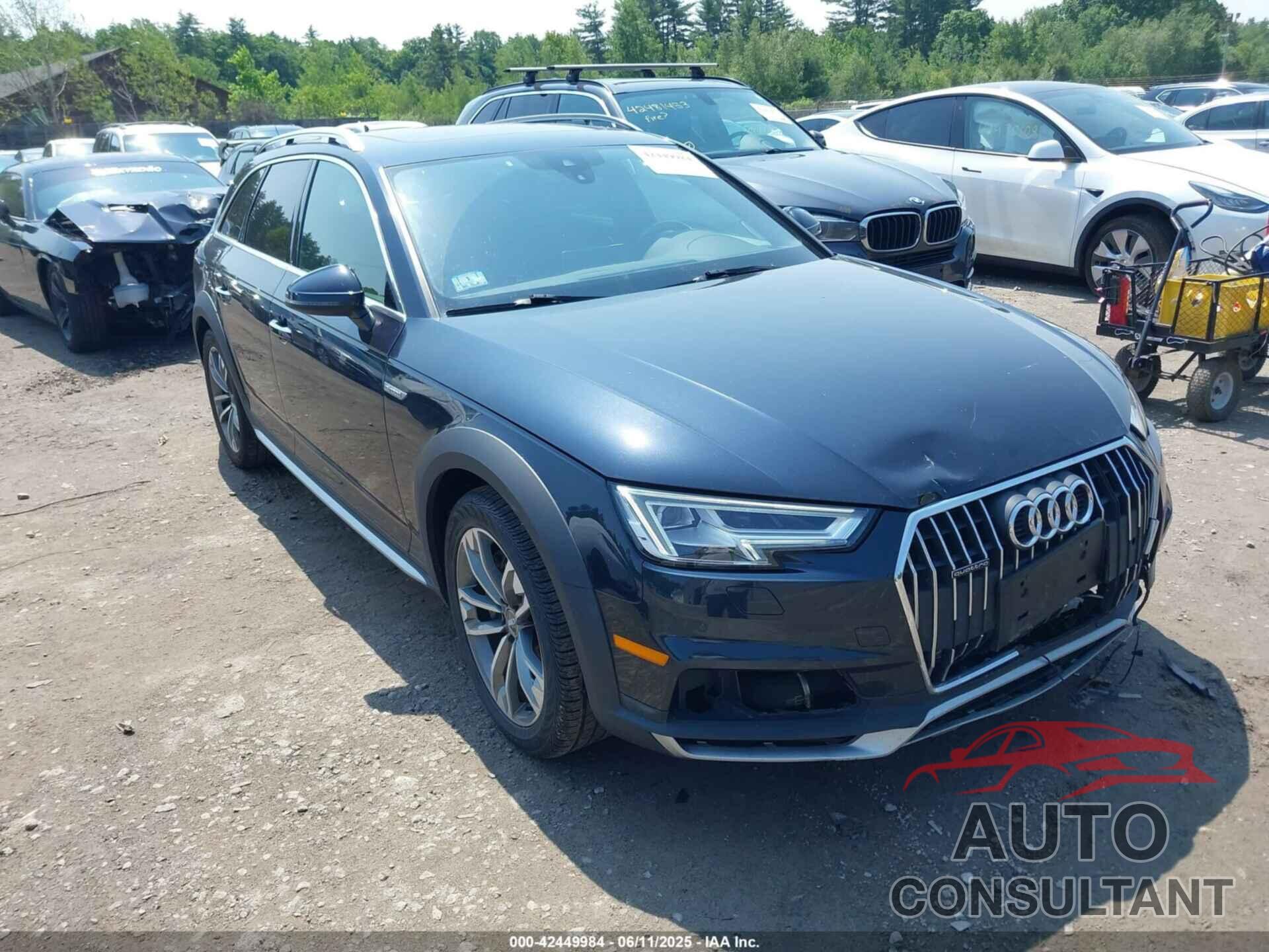 AUDI A4 ALLROAD 2018 - WA18NAF45JA143780