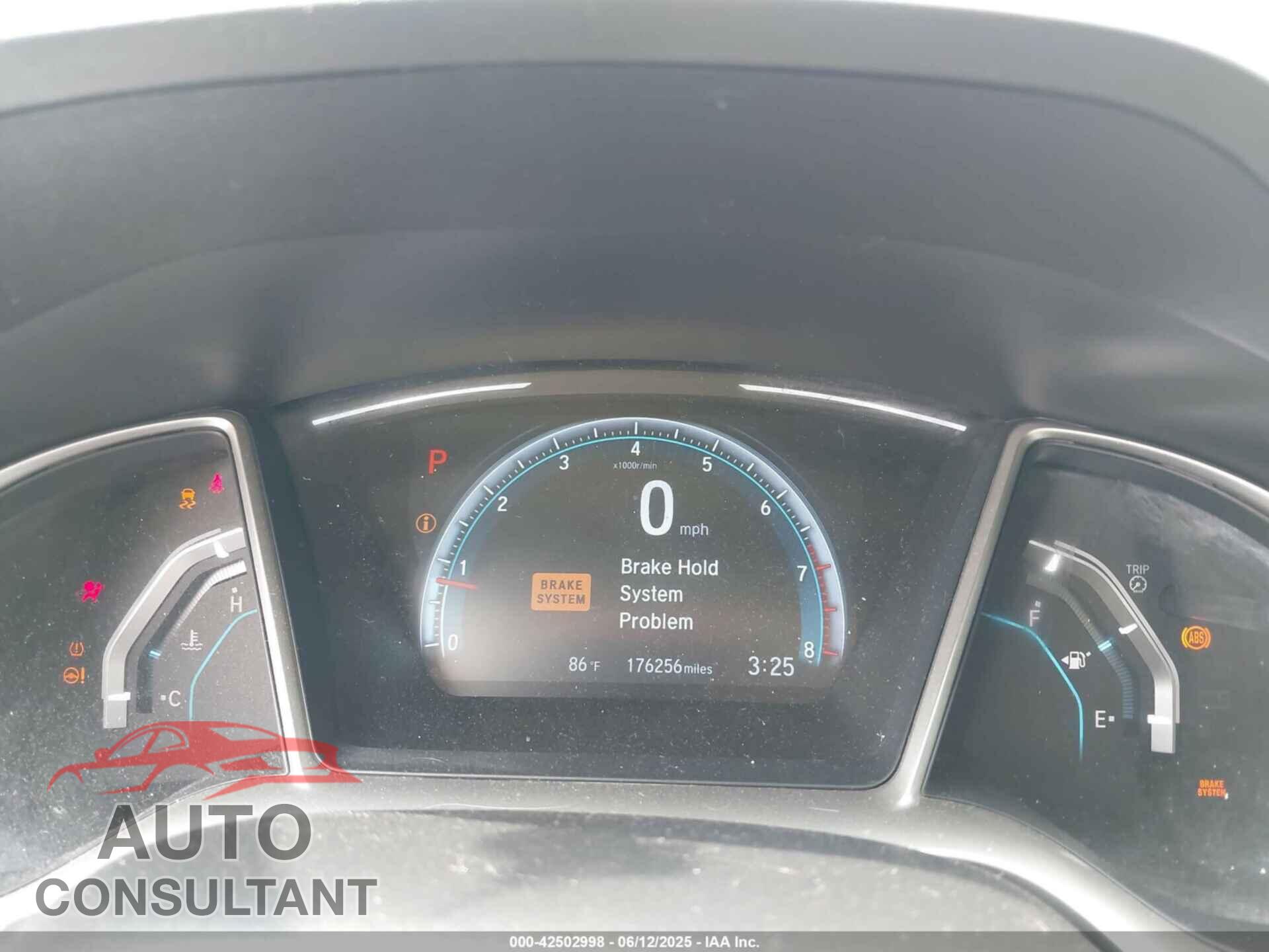 HONDA CIVIC 2017 - 19XFC2F74HE013418