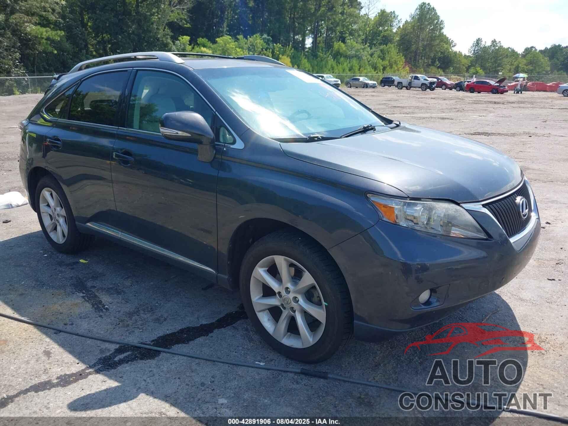 LEXUS RX 350 2010 - 2T2ZK1BA7AC015191