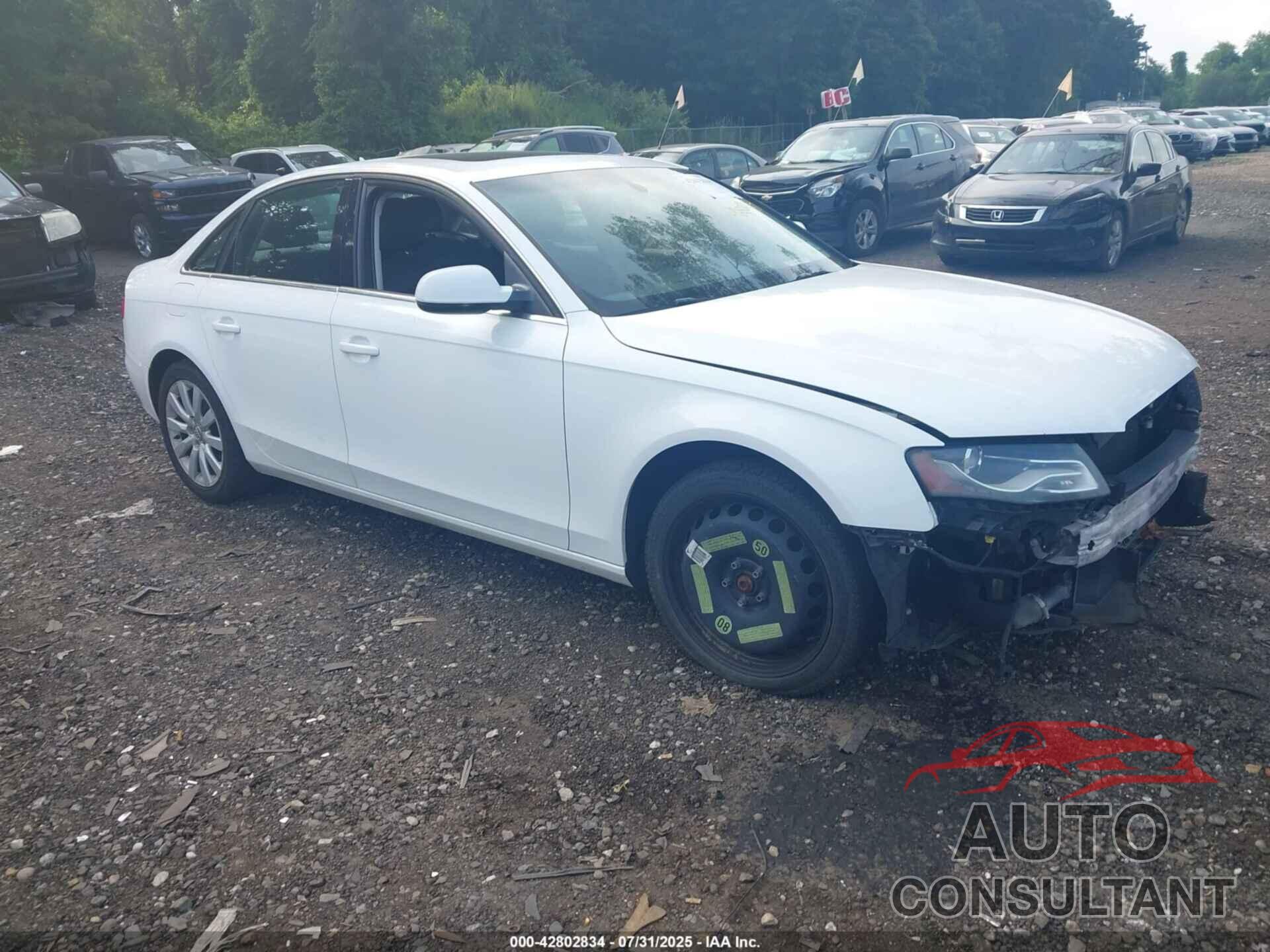 AUDI A4 2012 - WAUBFAFL9CN004437