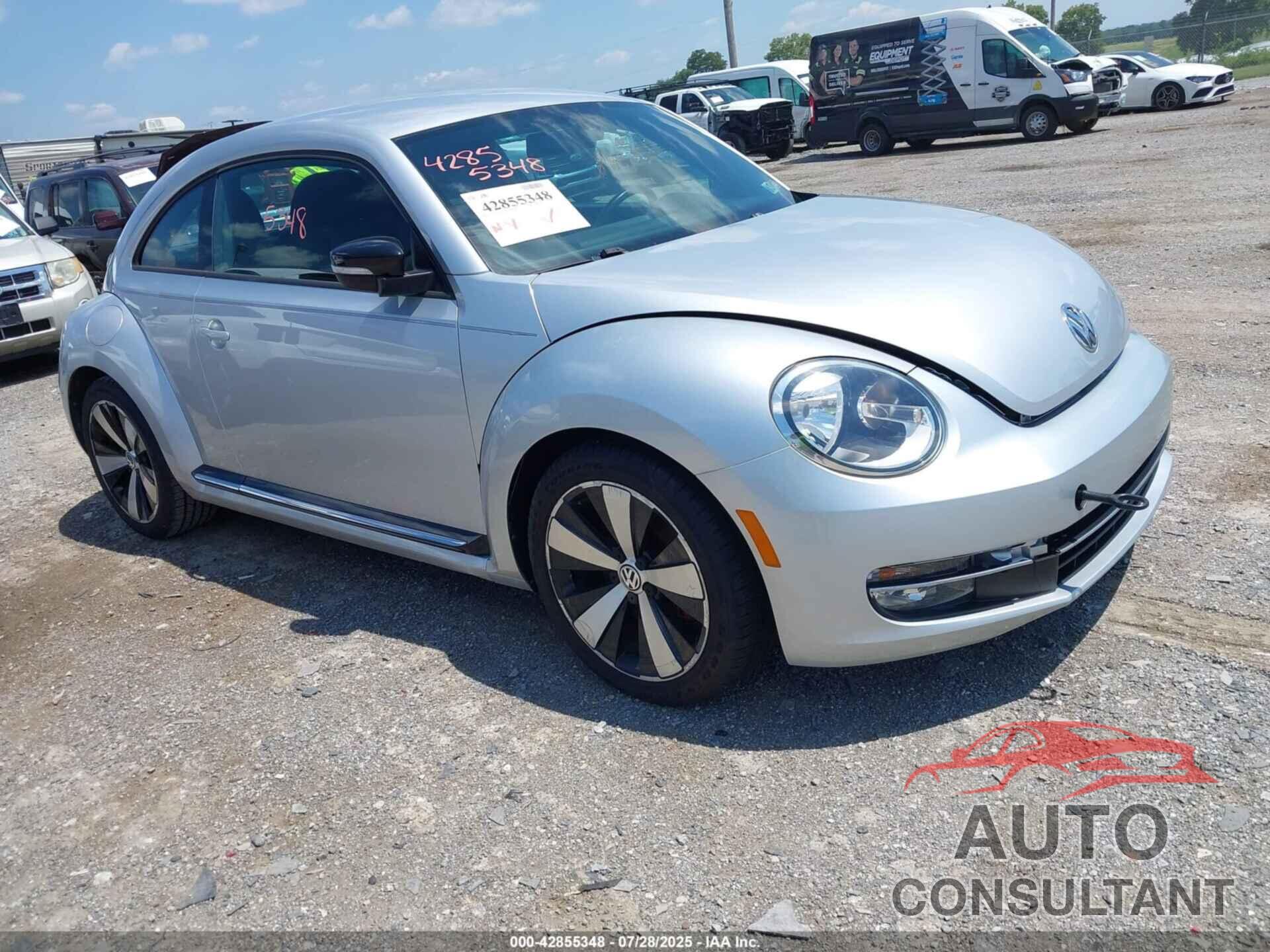 VOLKSWAGEN BEETLE 2012 - 3VWVA7AT7CM616491