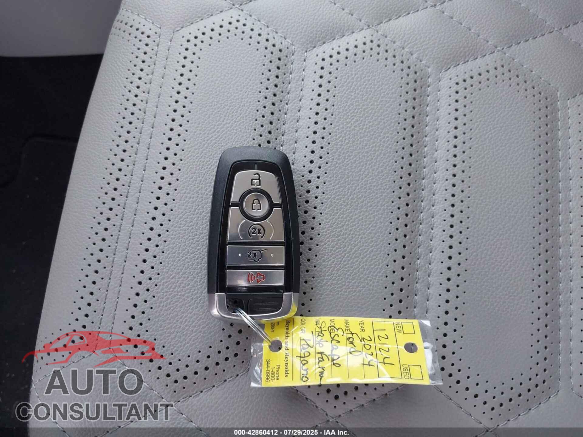 FORD ESCAPE 2024 - 1FMCU9JA6RUB60625