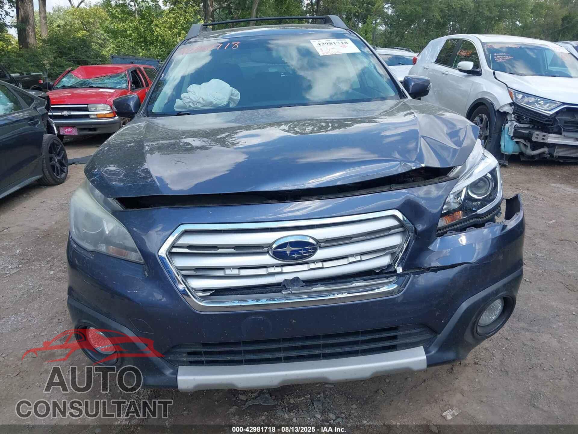 SUBARU OUTBACK 2015 - 4S4BSBLC5F3319899