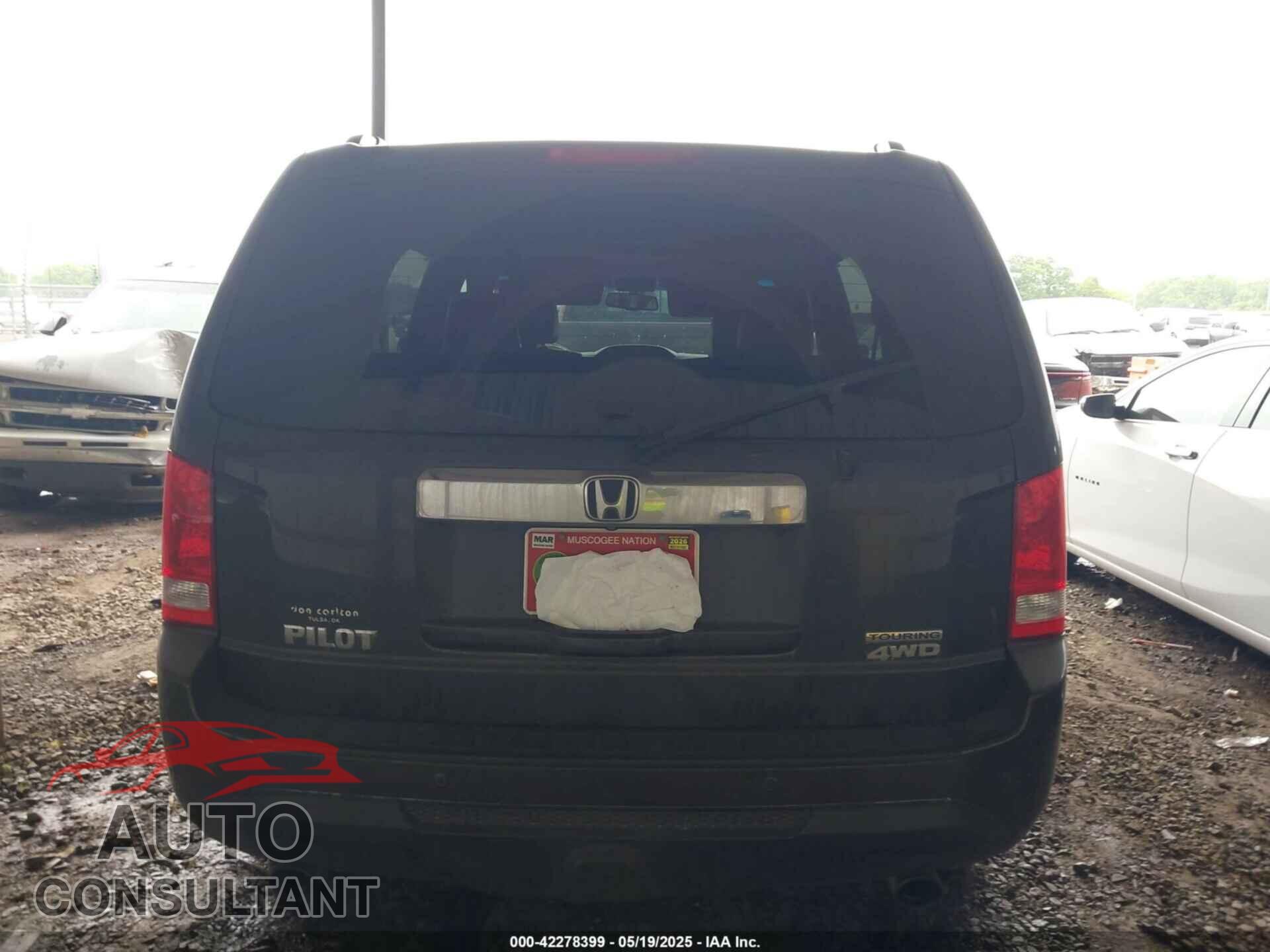 HONDA PILOT 2012 - 5FNYF4H95CB031309