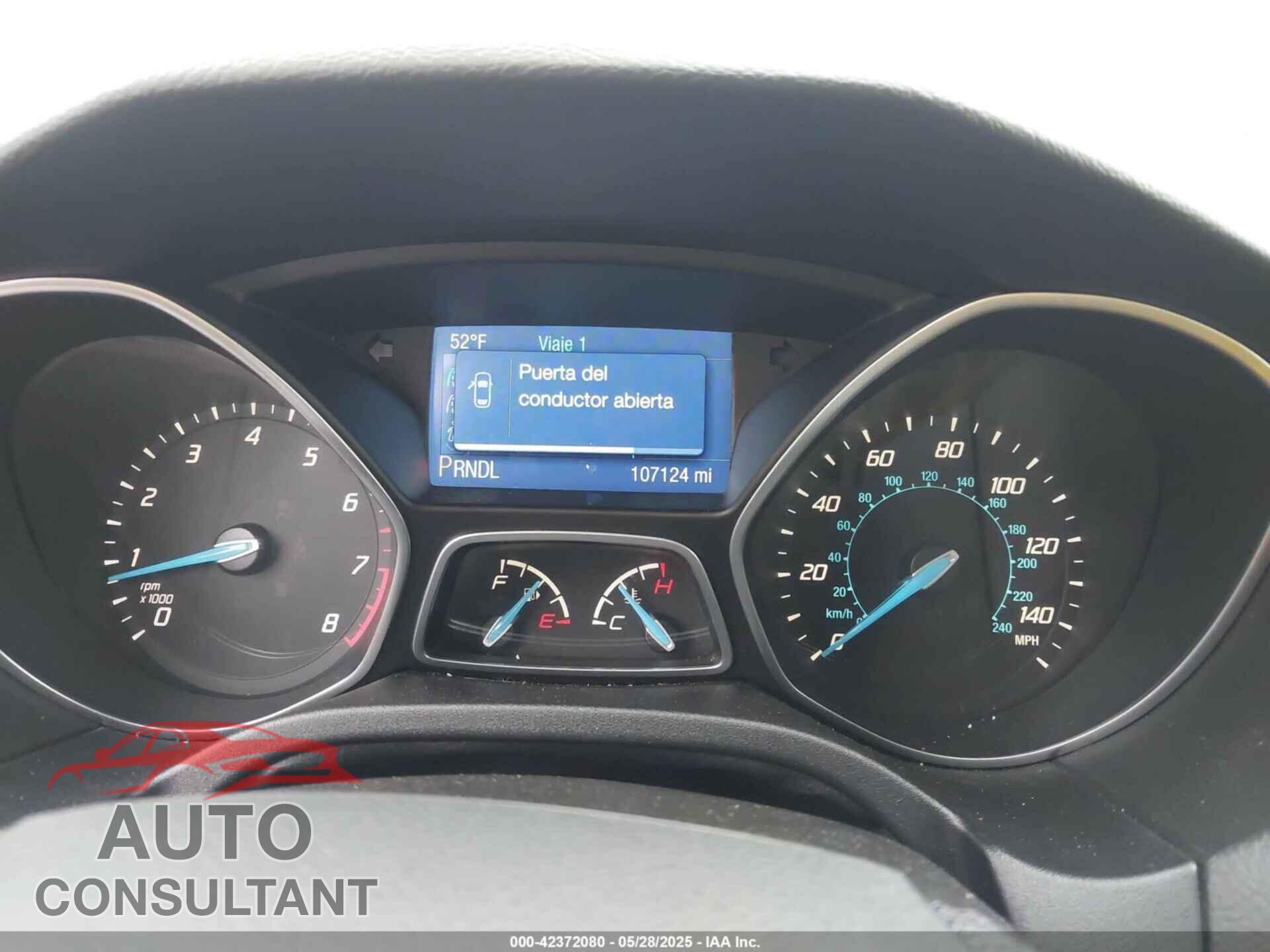 FORD FOCUS 2014 - 1FADP3F29EL234351