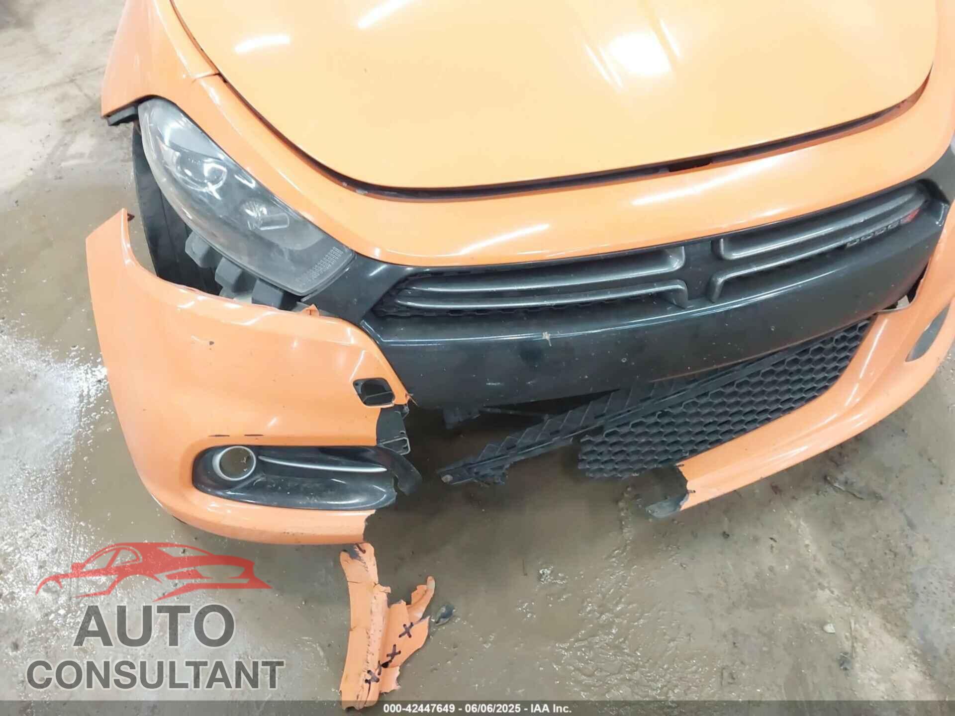 DODGE DART 2013 - 1C3CDFCB2DD325060