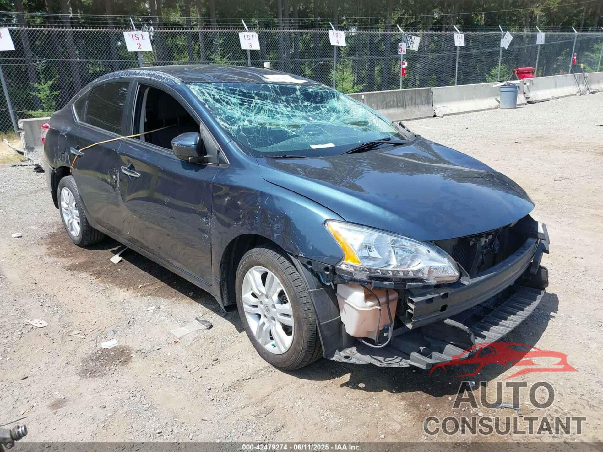 NISSAN SENTRA 2014 - 3N1AB7APXEY311552