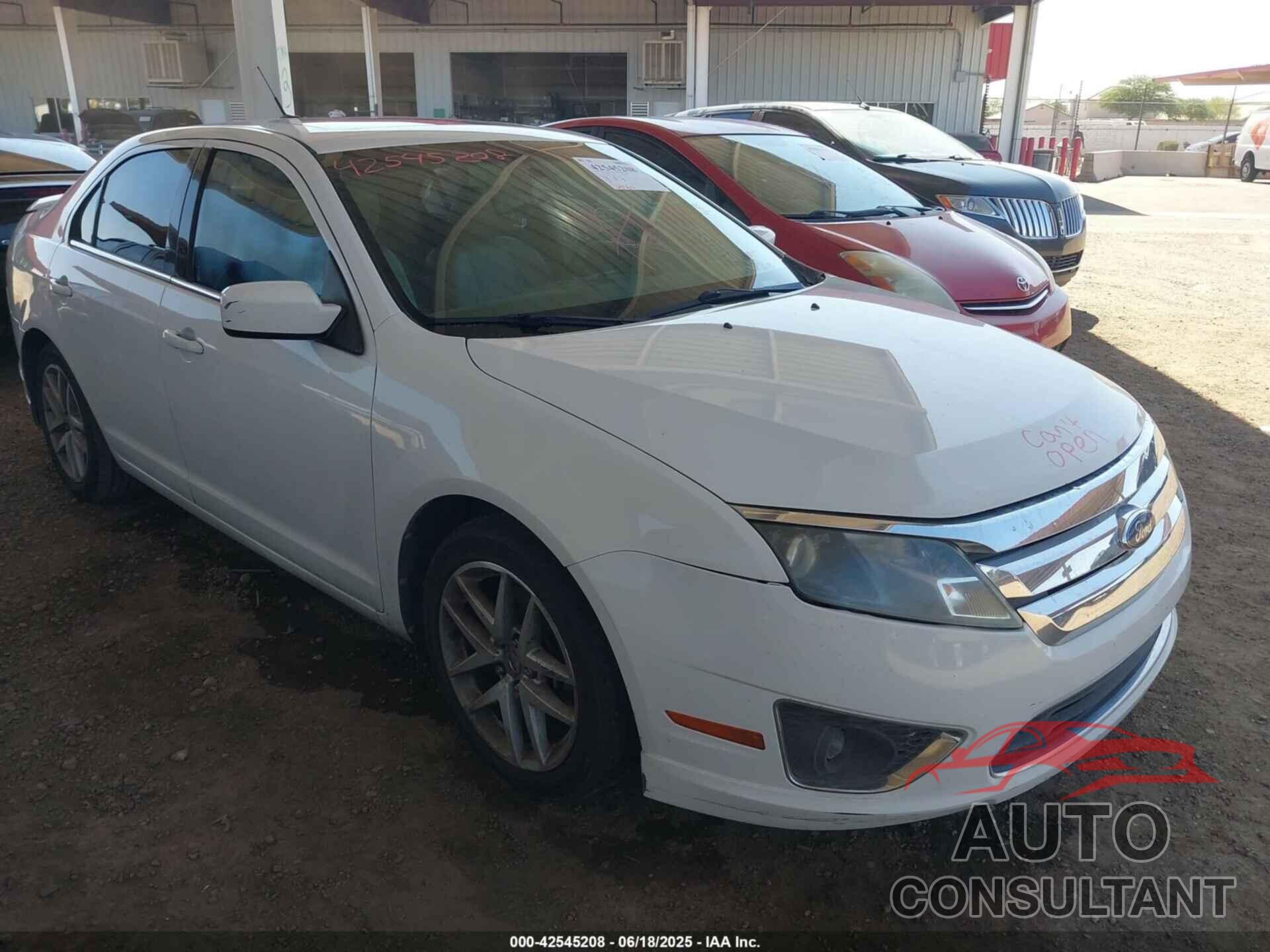 FORD FUSION 2010 - 3FAHP0JA8AR260336