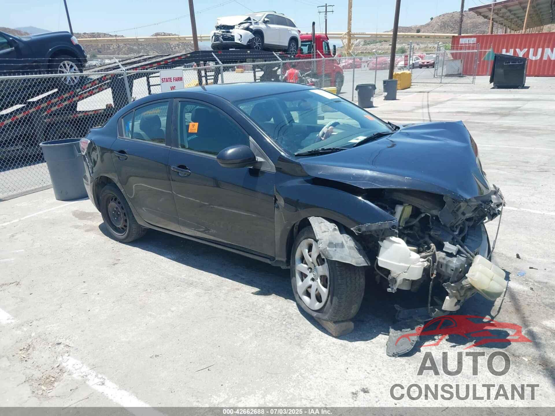 MAZDA MAZDA3 2013 - JM1BL1UP0D1830099