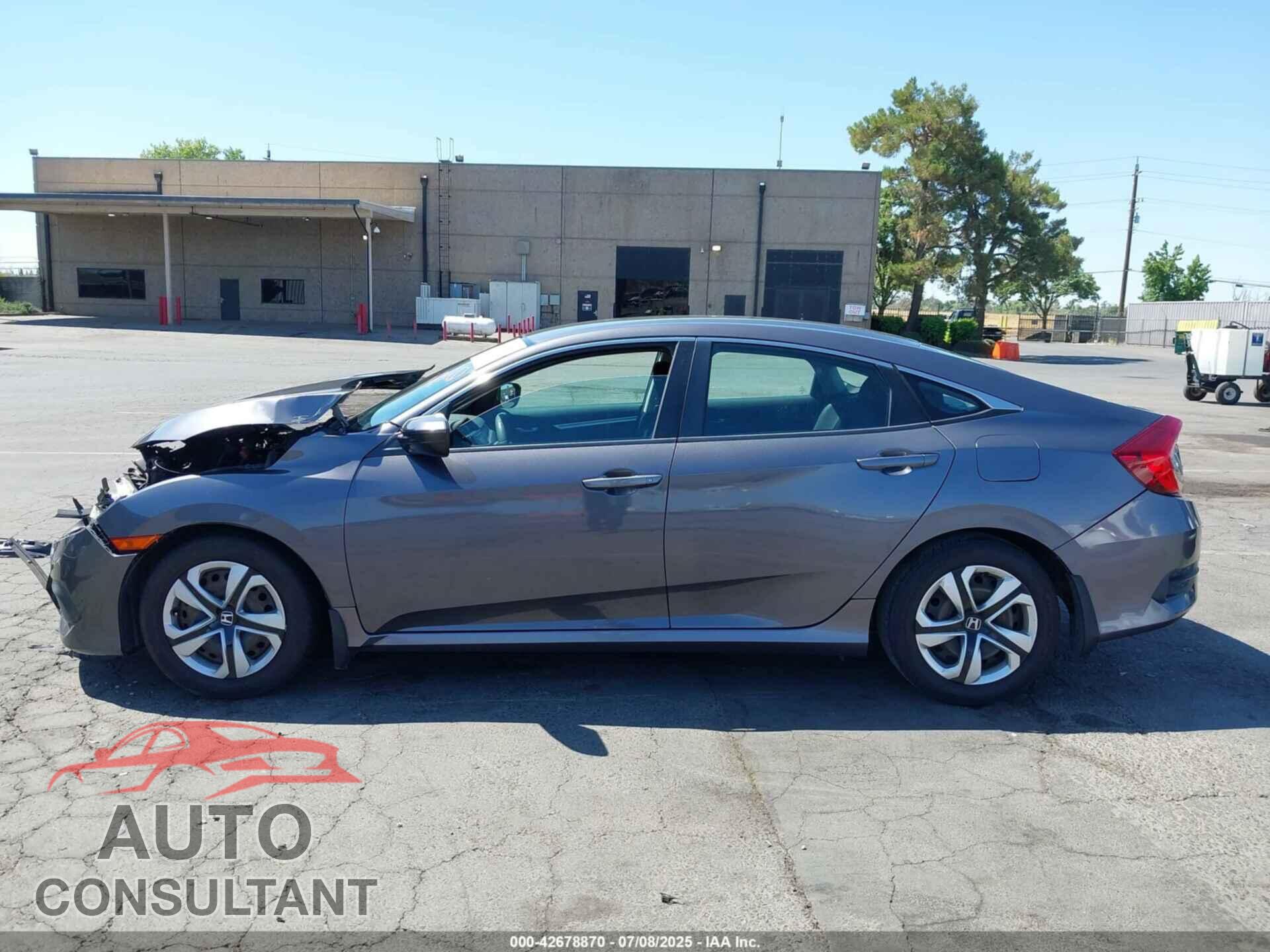 HONDA CIVIC 2017 - 19XFC2F58HE208193