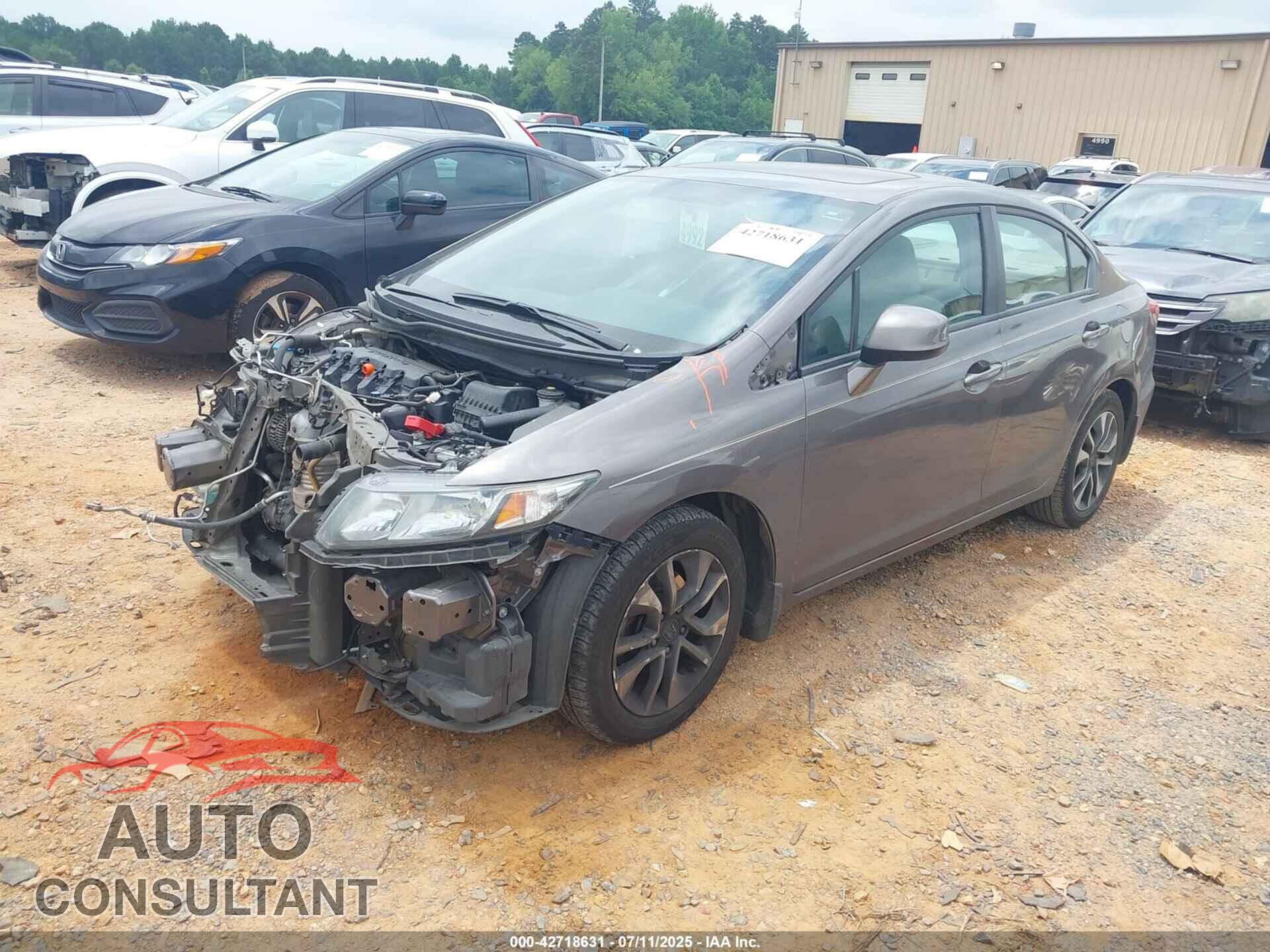 HONDA CIVIC 2013 - 19XFB2F8XDE071636