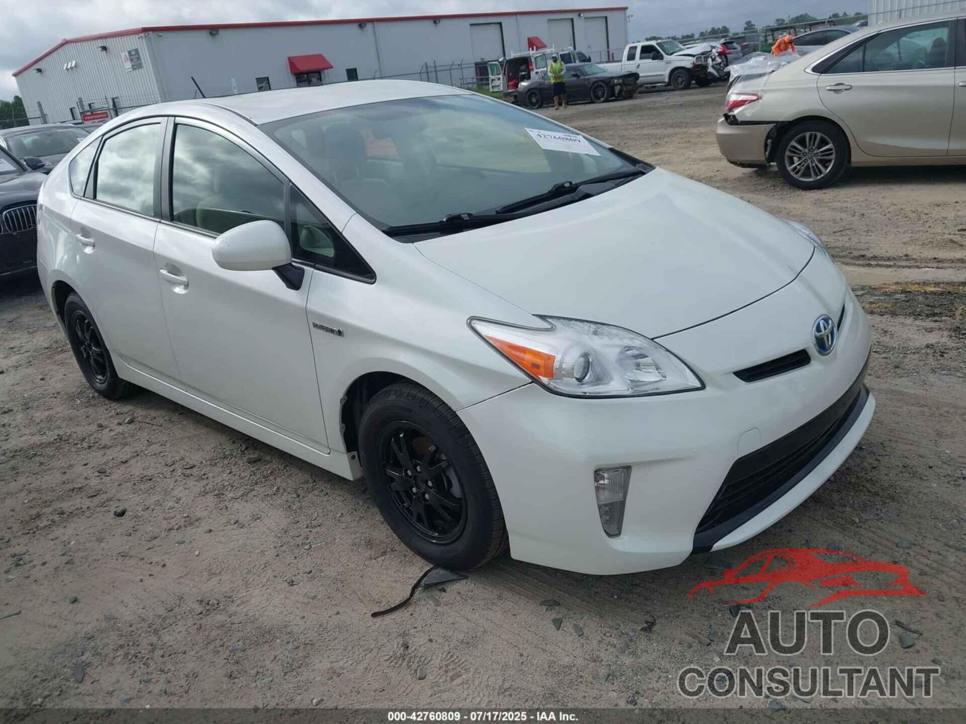 TOYOTA PRIUS 2015 - JTDKN3DU1F2004287