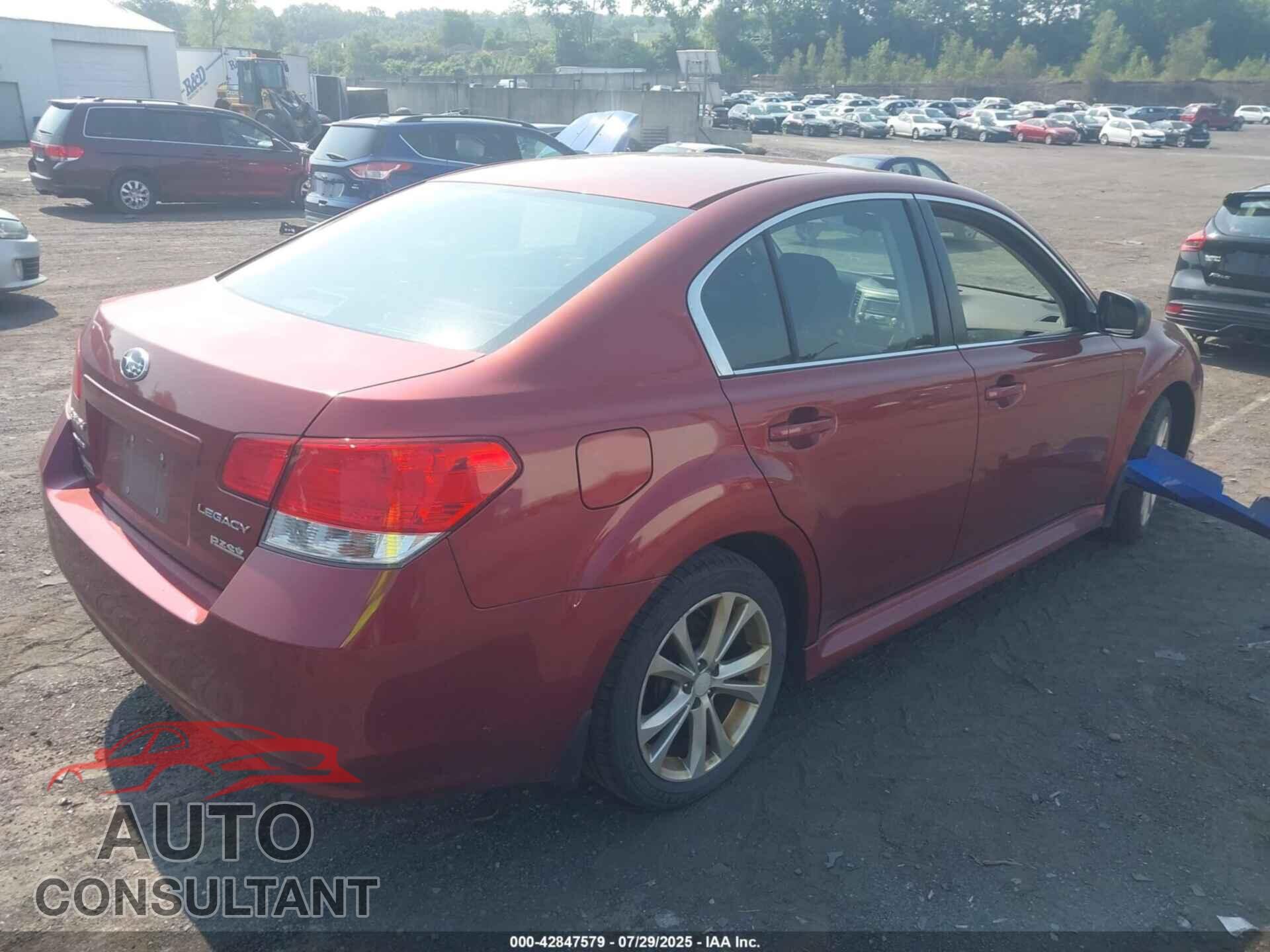 SUBARU LEGACY 2014 - 4S3BMBA65E3019046