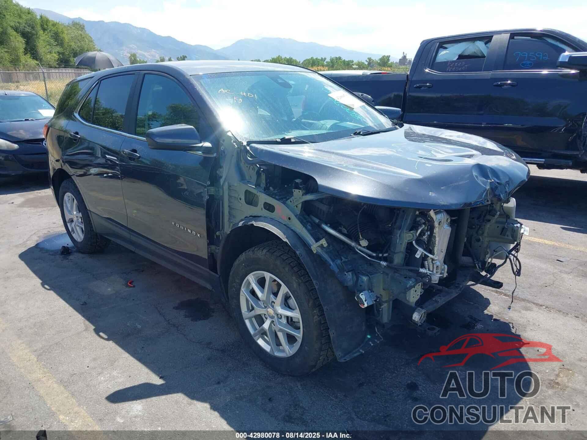 CHEVROLET EQUINOX 2022 - 3GNAXUEV6NS242276