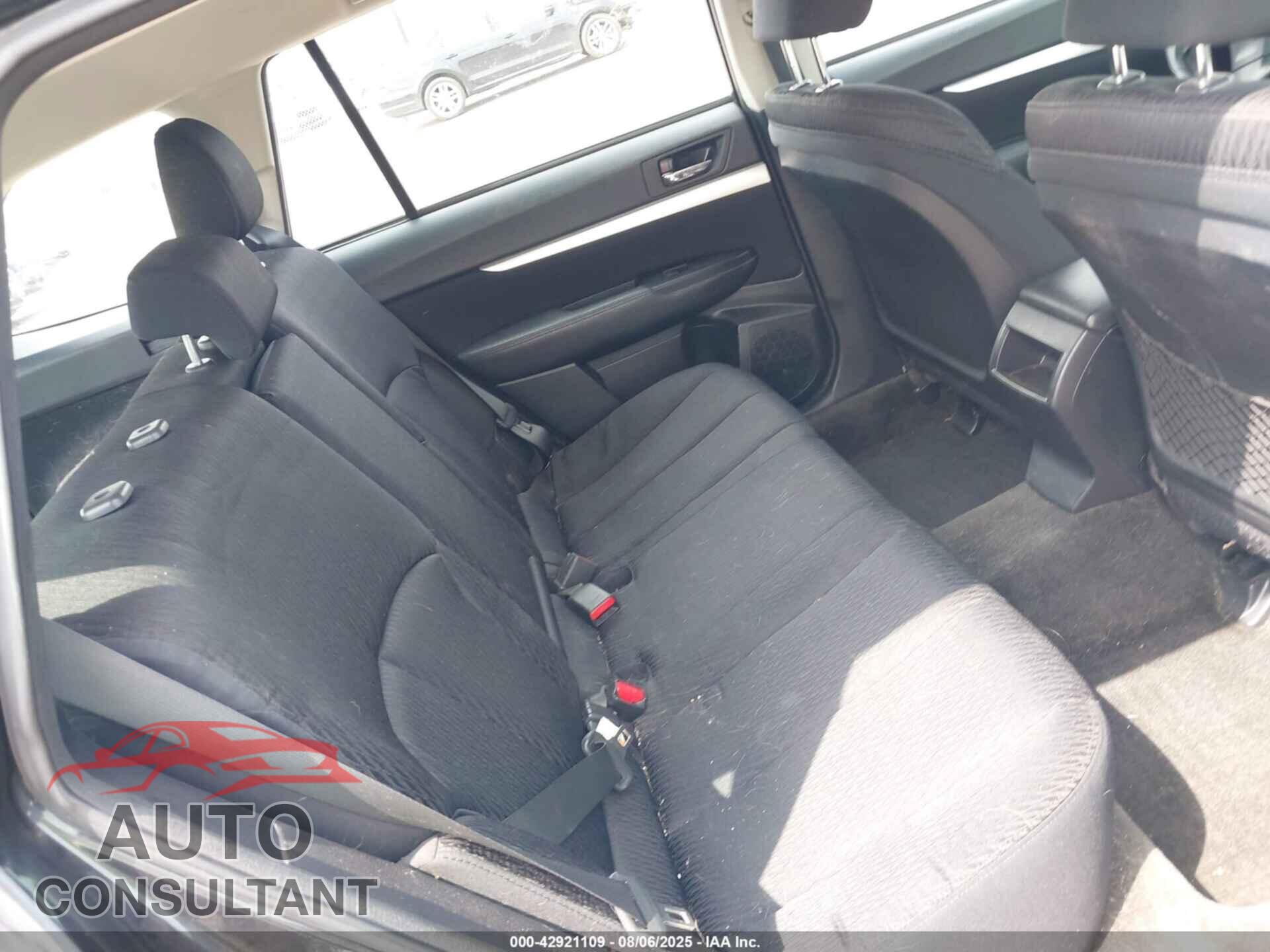 SUBARU OUTBACK 2012 - 4S4BRBAC0C3205612