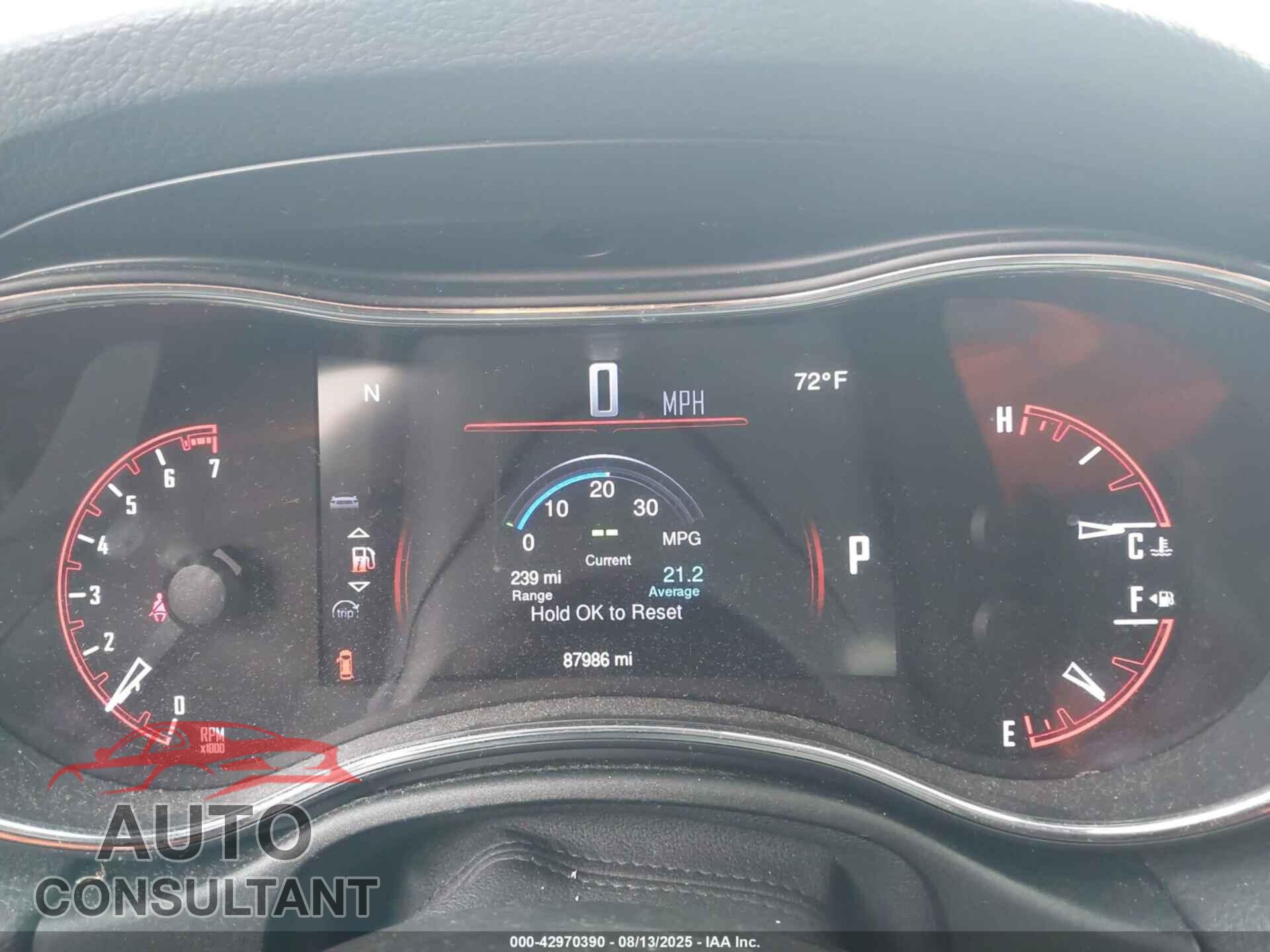 DODGE DURANGO 2015 - 1C4RDJEG9FC938996