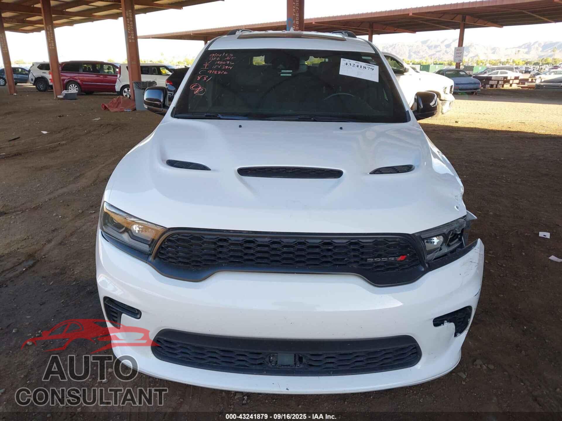 DODGE DURANGO 2022 - 1C4RDHDG0NC190096