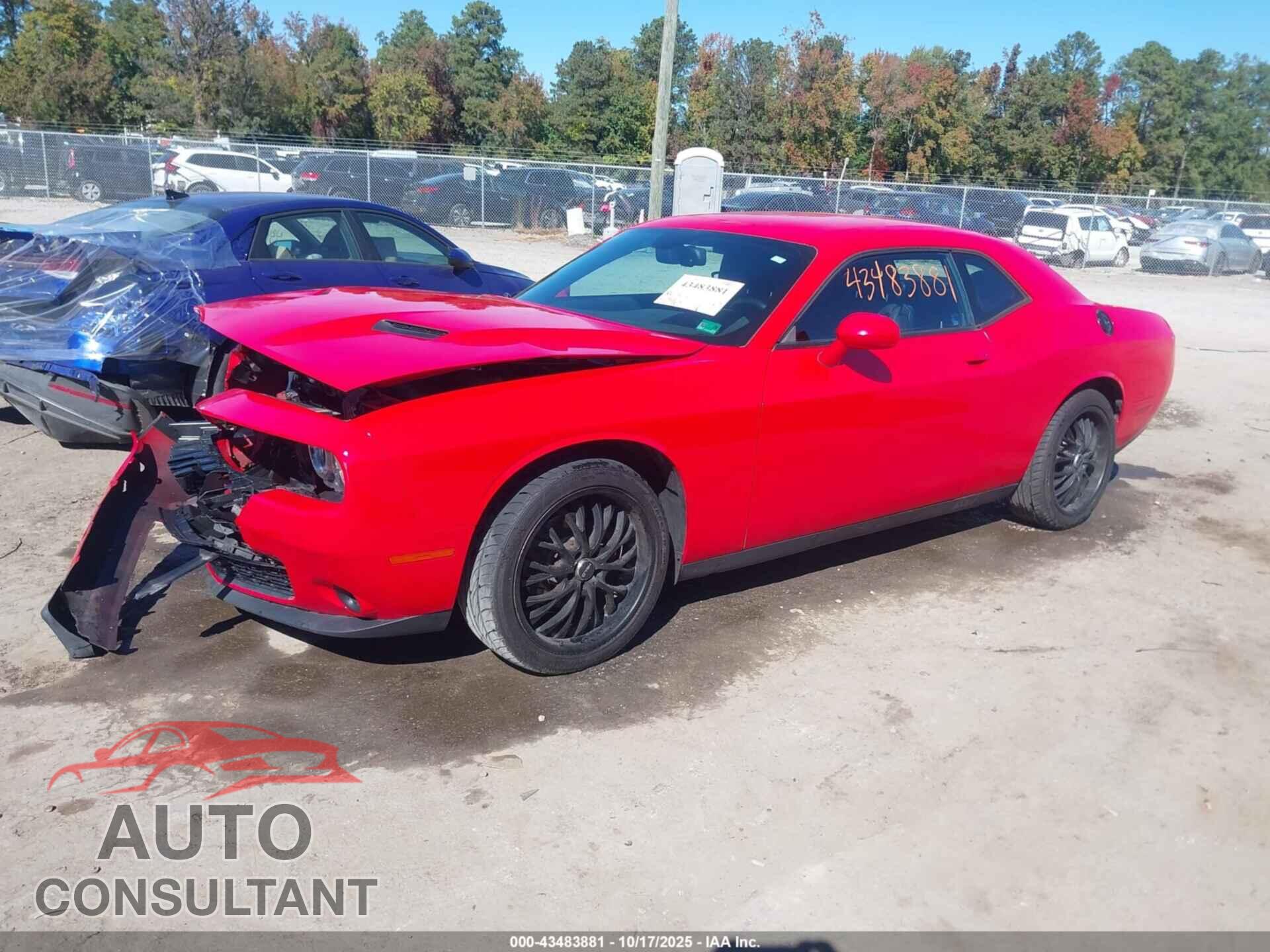 DODGE CHALLENGER 2016 - 2C3CDZAG6GH344699