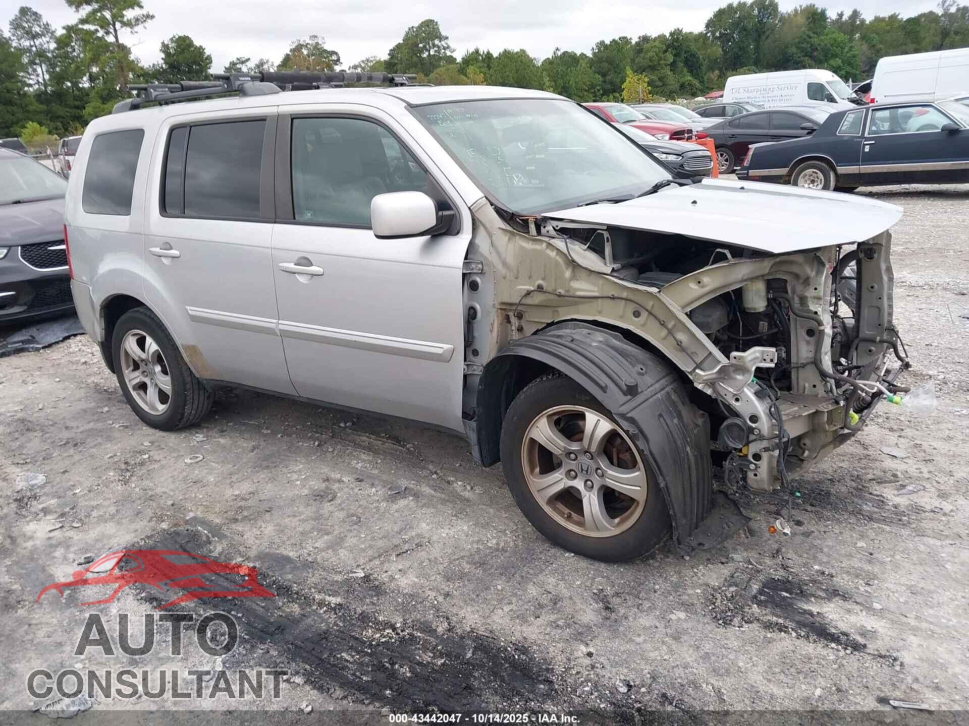 HONDA PILOT 2012 - 5FNYF4H62CB012111