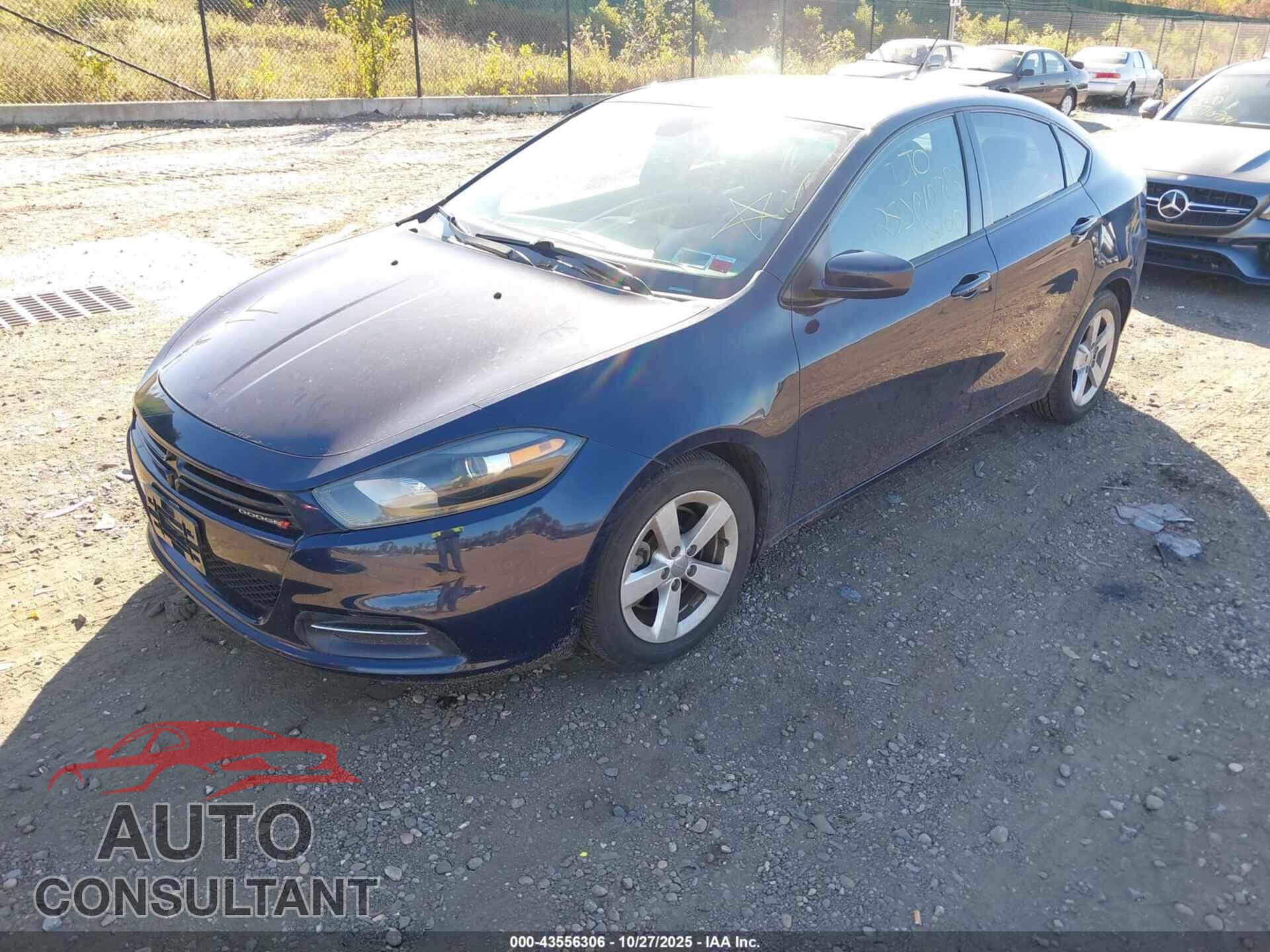 DODGE DART 2015 - 1C3CDFBH5FD199575